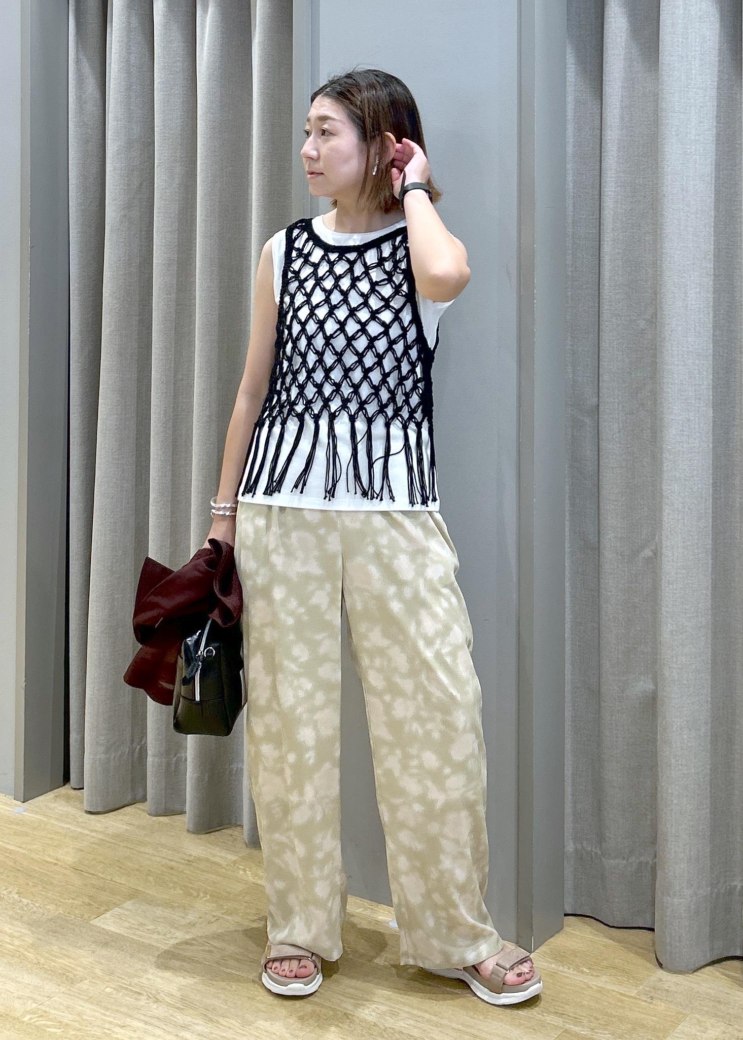 ROPE' PICNICの【接触冷感】ハーフスリーブシアーシャツを使ったコーディネートを紹介します。｜Rakuten Fashion(楽天ファッション／旧楽天ブランドアベニュー)6197668