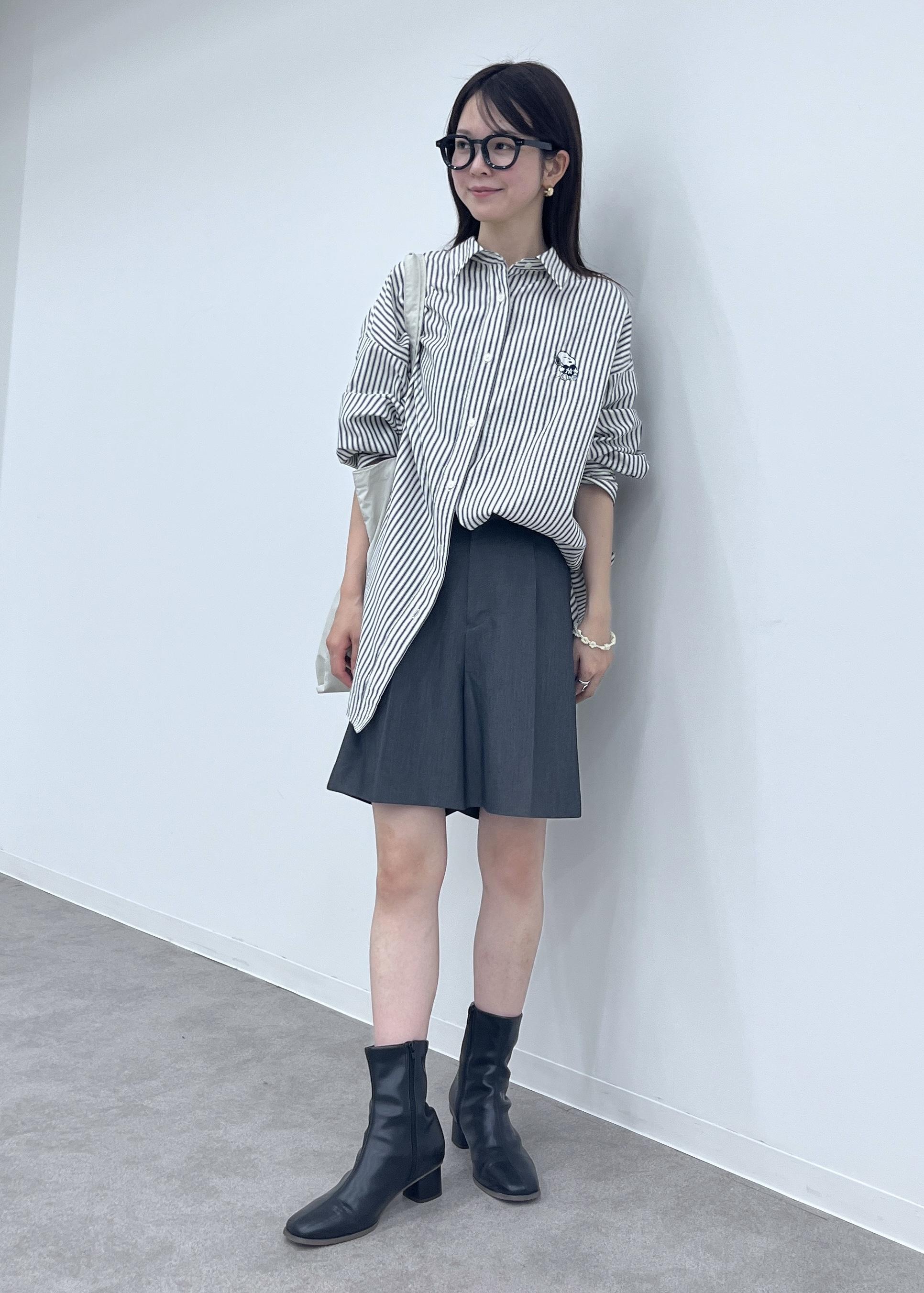 ROPE' PICNICの【PEANUTS*MLB COLLECTION by ROPE' PICNIC】オーバーサイズシャツを使ったコーディネートを紹介します。｜Rakuten Fashion(楽天ファッション／旧楽天ブランドアベニュー)6197674