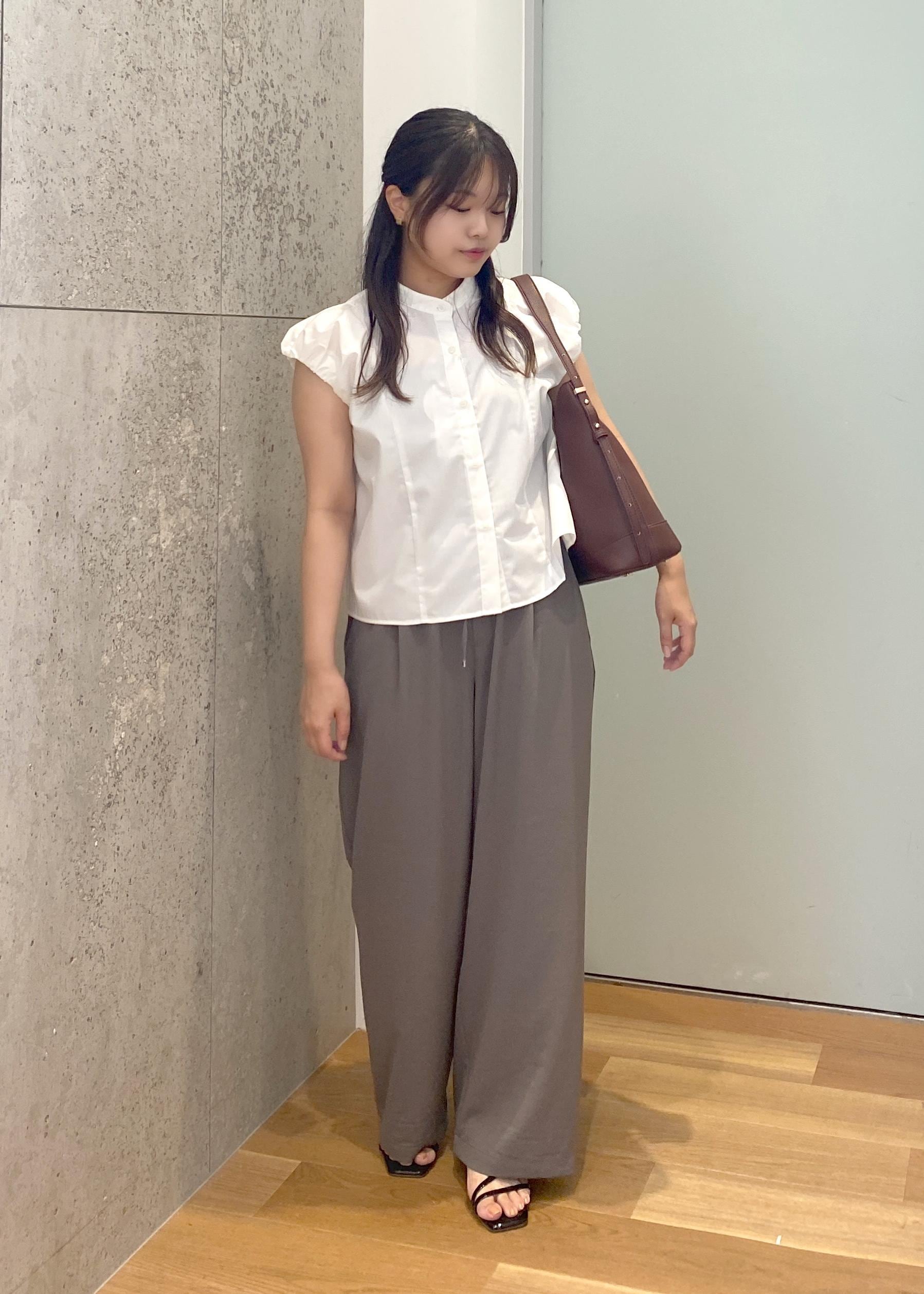 ROPE' PICNICの着丈が選べるバルーンスリーブシャツブラウス/イージーケアを使ったコーディネートを紹介します。｜Rakuten Fashion(楽天ファッション／旧楽天ブランドアベニュー)6197675