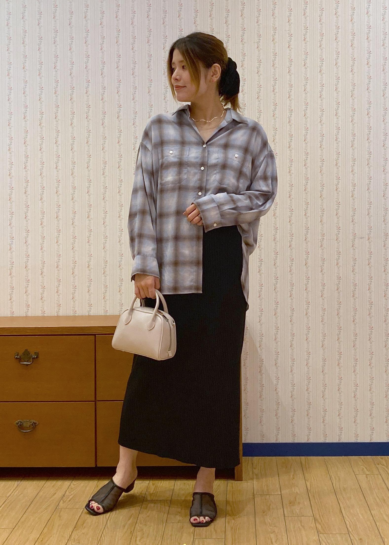 ROPE' PICNICのオンブレチェックシャツ/UVケアを使ったコーディネートを紹介します。｜Rakuten Fashion(楽天ファッション／旧楽天ブランドアベニュー)6197605