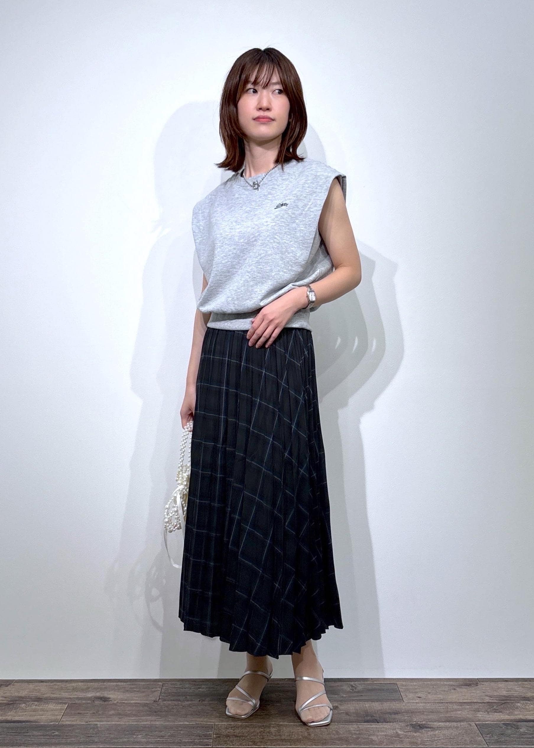 ROPE' PICNICの【Coca-Cola】【汗染み加工・セットアップ対応】ラメ入りミニ裏毛フレンチスリーブTシャツを使ったコーディネートを紹介します。｜Rakuten Fashion(楽天ファッション／旧楽天ブランドアベニュー)6197817