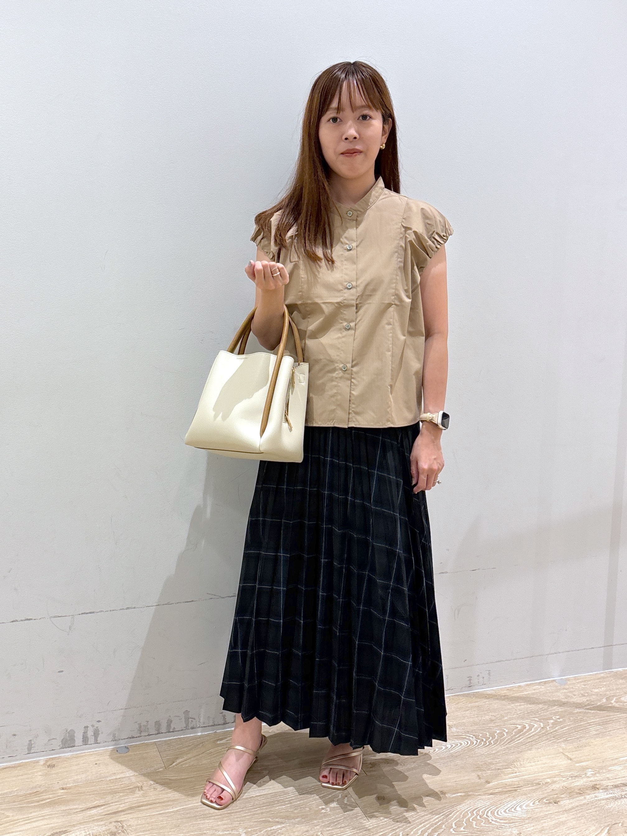 ROPE' PICNICの着丈が選べるバルーンスリーブシャツブラウス/イージーケアを使ったコーディネートを紹介します。｜Rakuten Fashion(楽天ファッション／旧楽天ブランドアベニュー)6197741