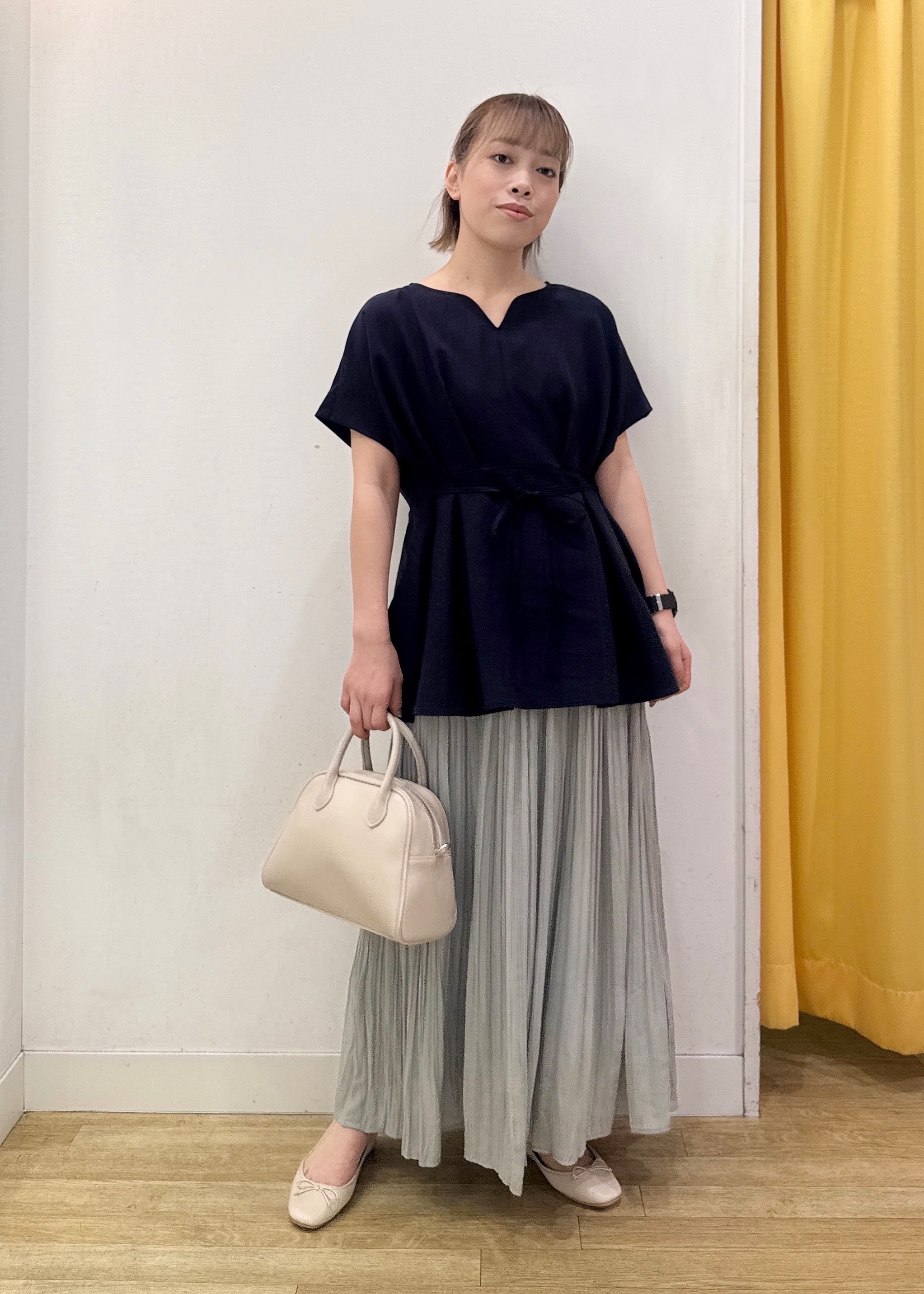 ROPE' PICNICの【接触冷感】ハートネックペプラムブラウスを使ったコーディネートを紹介します。｜Rakuten Fashion(楽天ファッション／旧楽天ブランドアベニュー)6197745