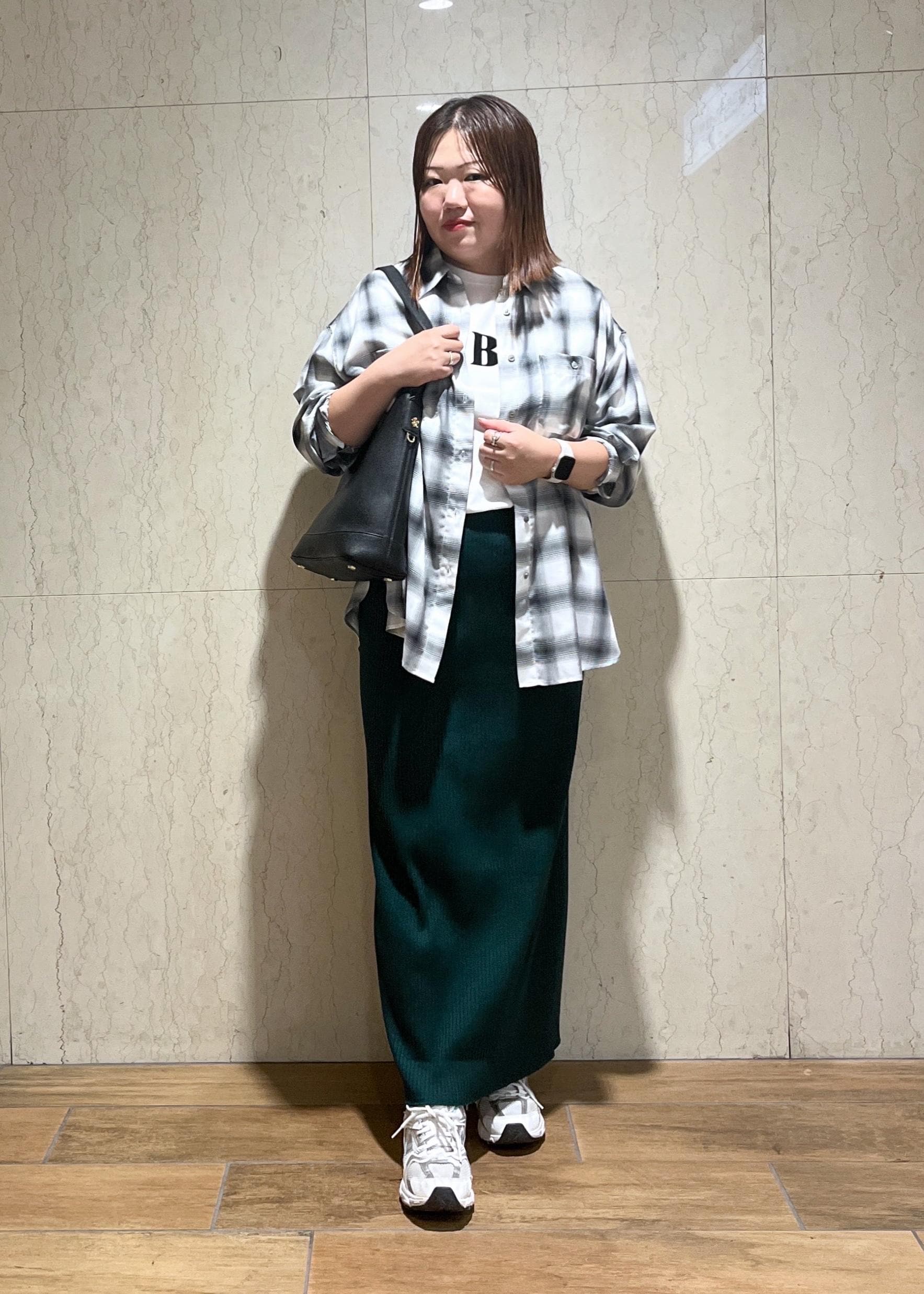 ROPE' PICNICのオンブレチェックシャツ/UVケアを使ったコーディネートを紹介します。｜Rakuten Fashion(楽天ファッション／旧楽天ブランドアベニュー)6197750