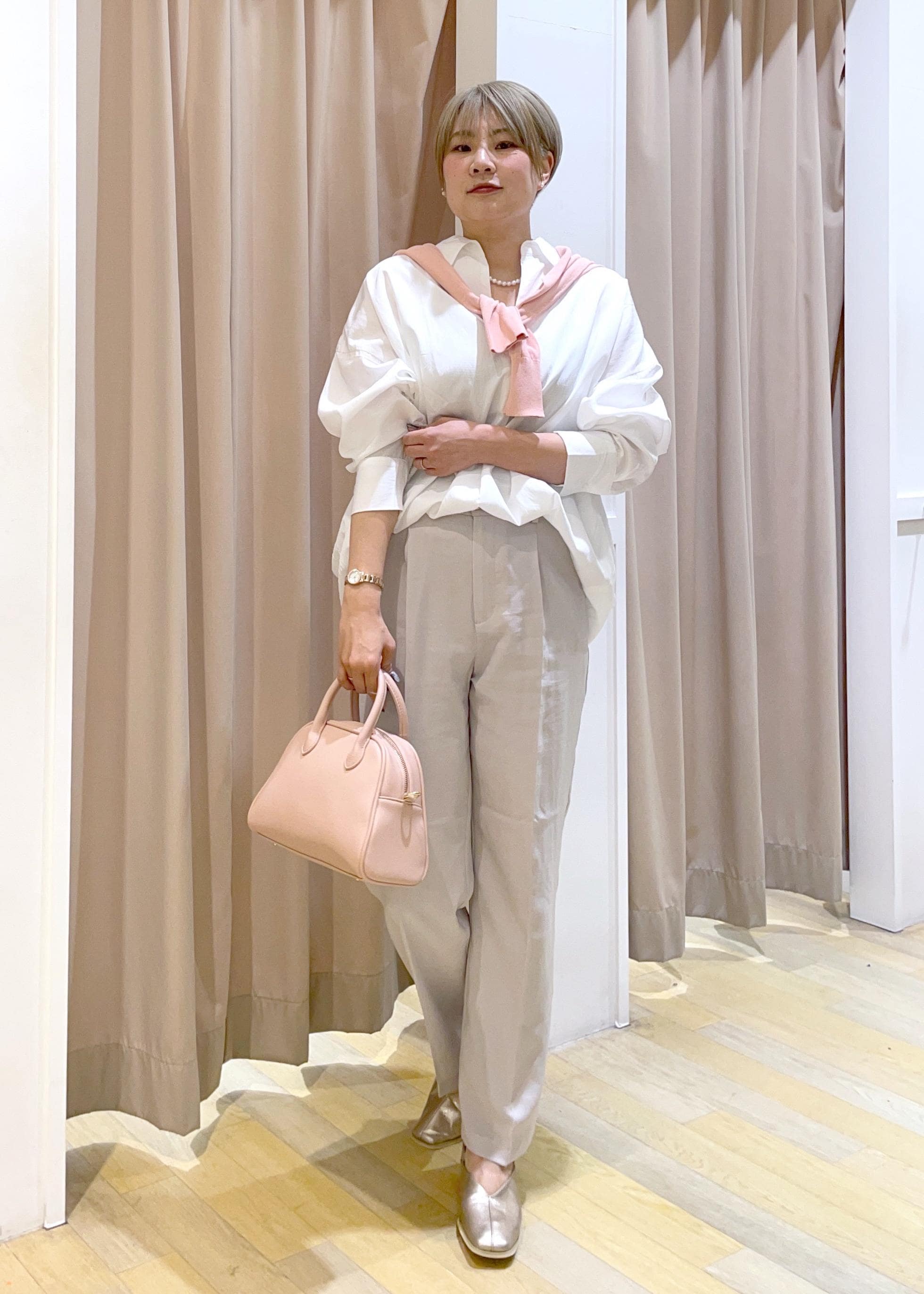 ROPE' PICNICのスキッパーシャツを使ったコーディネートを紹介します。｜Rakuten Fashion(楽天ファッション／旧楽天ブランドアベニュー)6197792