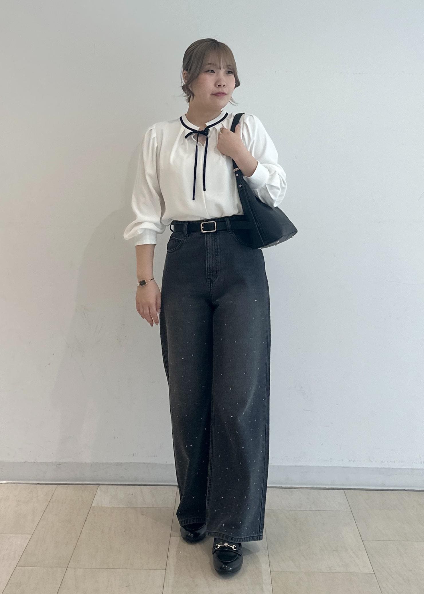 ROPE' PICNICの【前後2WAY】【WEB限定カラー】配色リボンブラウス/通勤対応を使ったコーディネートを紹介します。｜Rakuten Fashion(楽天ファッション／旧楽天ブランドアベニュー)6197832