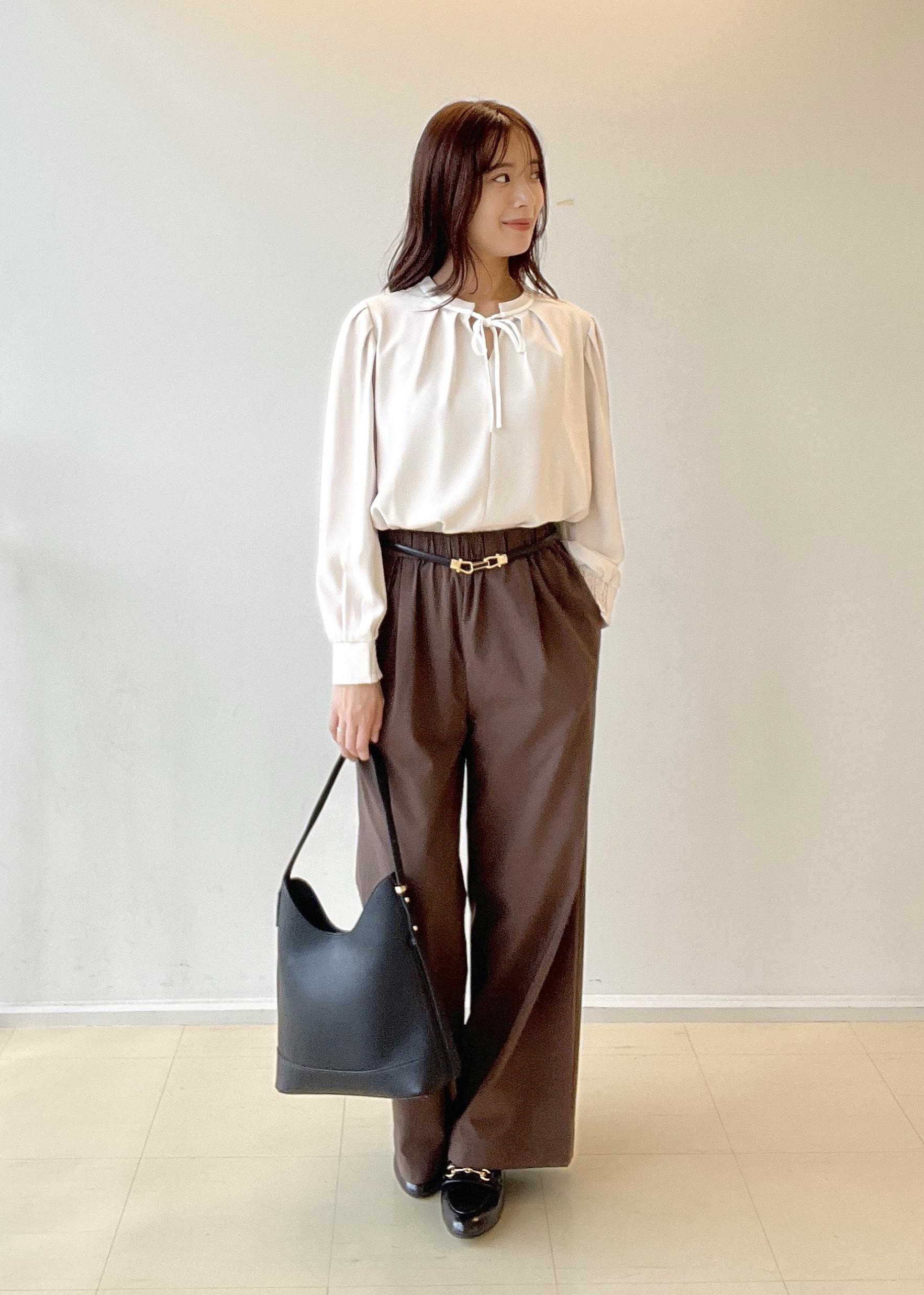 ROPE' PICNICの【前後2WAY】【WEB限定カラー】配色リボンブラウス/通勤対応を使ったコーディネートを紹介します。｜Rakuten Fashion(楽天ファッション／旧楽天ブランドアベニュー)6197776