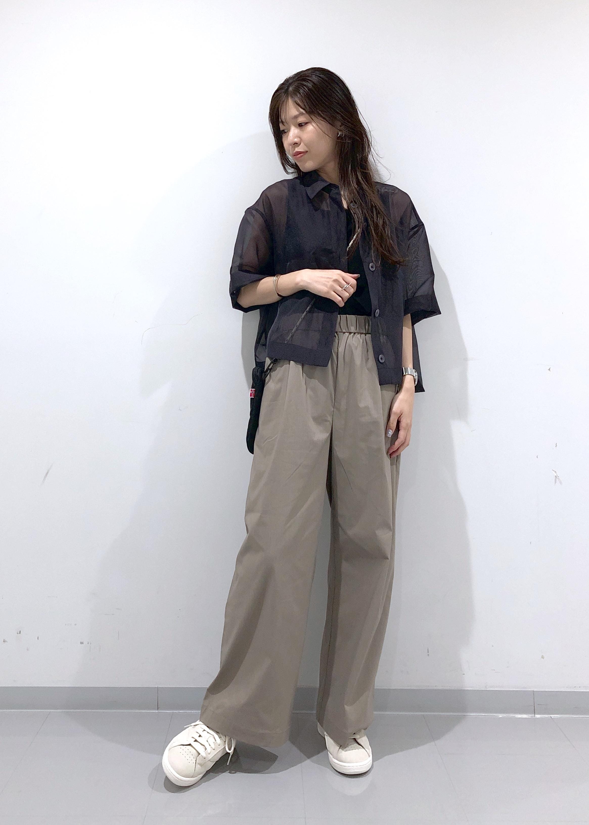 ROPE' PICNICの【接触冷感】ハーフスリーブシアーシャツを使ったコーディネートを紹介します。｜Rakuten Fashion(楽天ファッション／旧楽天ブランドアベニュー)6197838