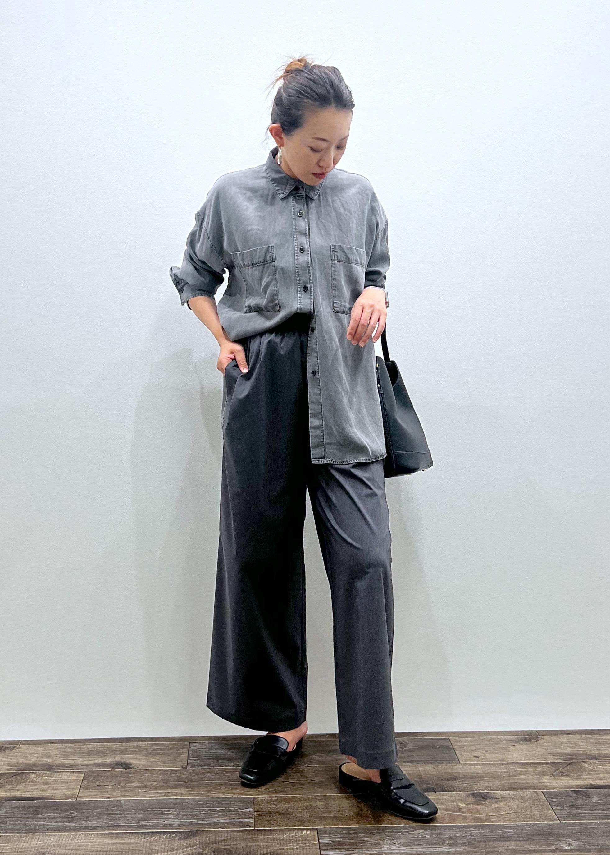 ROPE' PICNICのシャンブレーデニム調シャツを使ったコーディネートを紹介します。｜Rakuten Fashion(楽天ファッション／旧楽天ブランドアベニュー)6197840