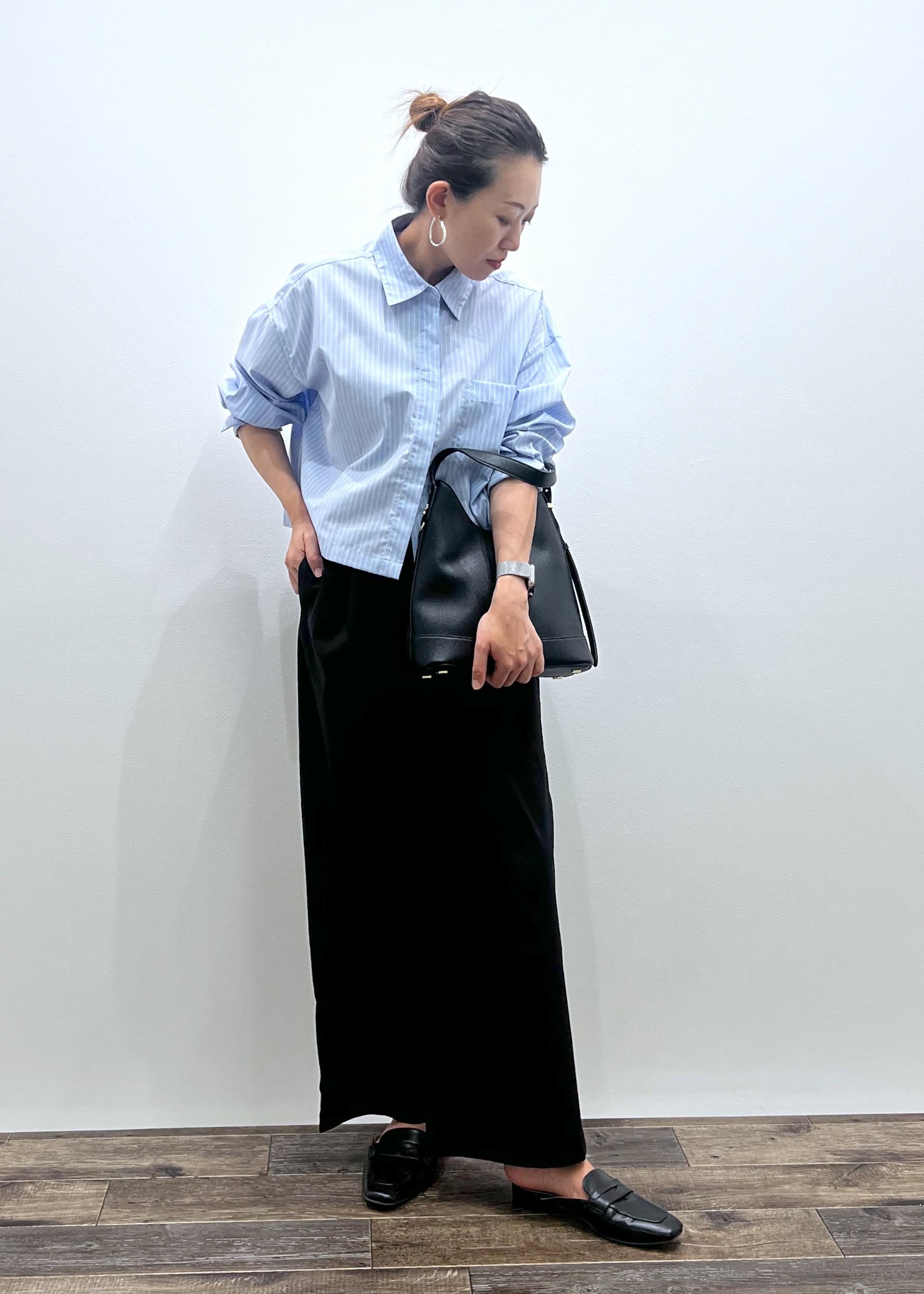 ROPE' PICNICのベーシッククロップドシャツ/イージーケアを使ったコーディネートを紹介します。｜Rakuten Fashion(楽天ファッション／旧楽天ブランドアベニュー)6197841