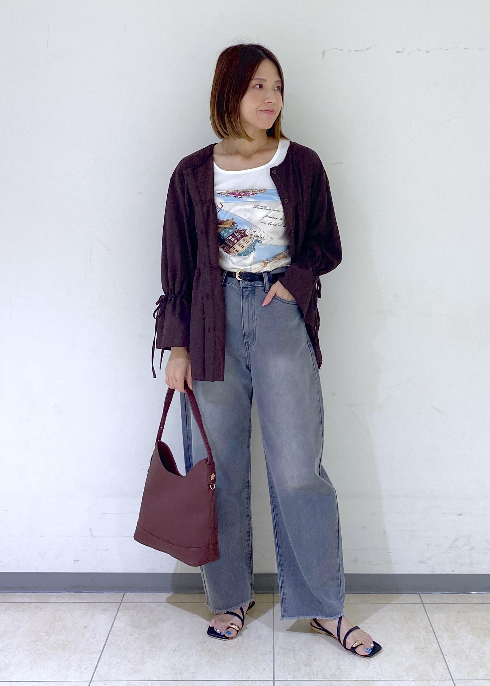 ROPE' PICNICの【羽織にもなる】シアーワッシャーブラウスカーディガンを使ったコーディネートを紹介します。｜Rakuten Fashion(楽天ファッション／旧楽天ブランドアベニュー)6197856