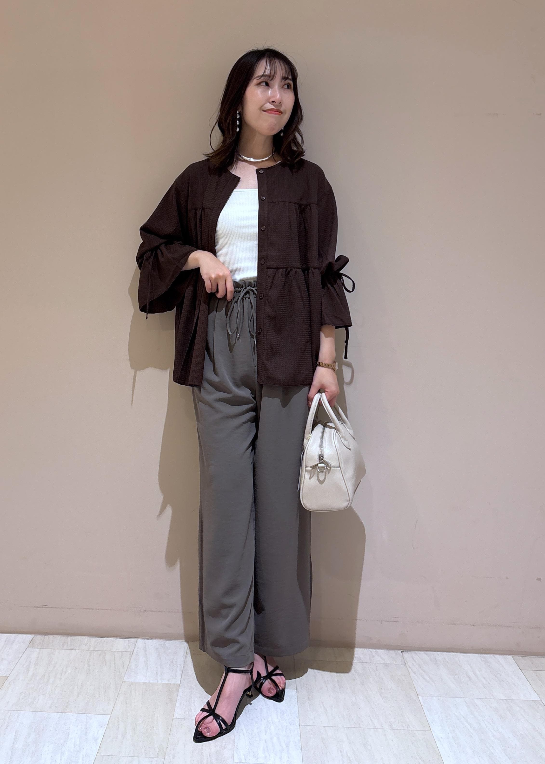 ROPE' PICNICの【羽織にもなる】シアーワッシャーブラウスカーディガンを使ったコーディネートを紹介します。｜Rakuten Fashion(楽天ファッション／旧楽天ブランドアベニュー)6197857
