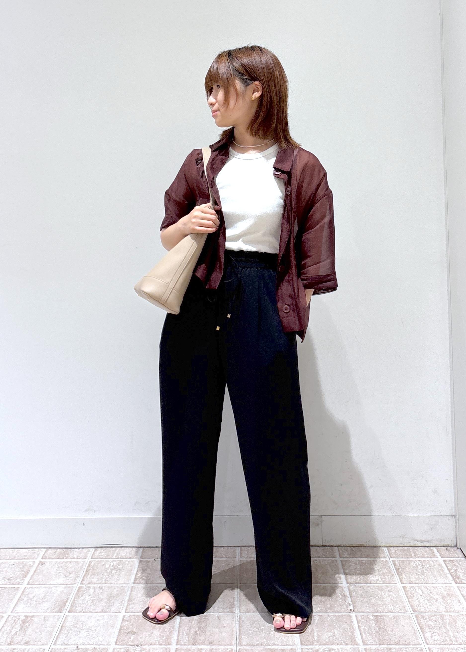 ROPE' PICNICの【接触冷感】ハーフスリーブシアーシャツを使ったコーディネートを紹介します。｜Rakuten Fashion(楽天ファッション／旧楽天ブランドアベニュー)6197826