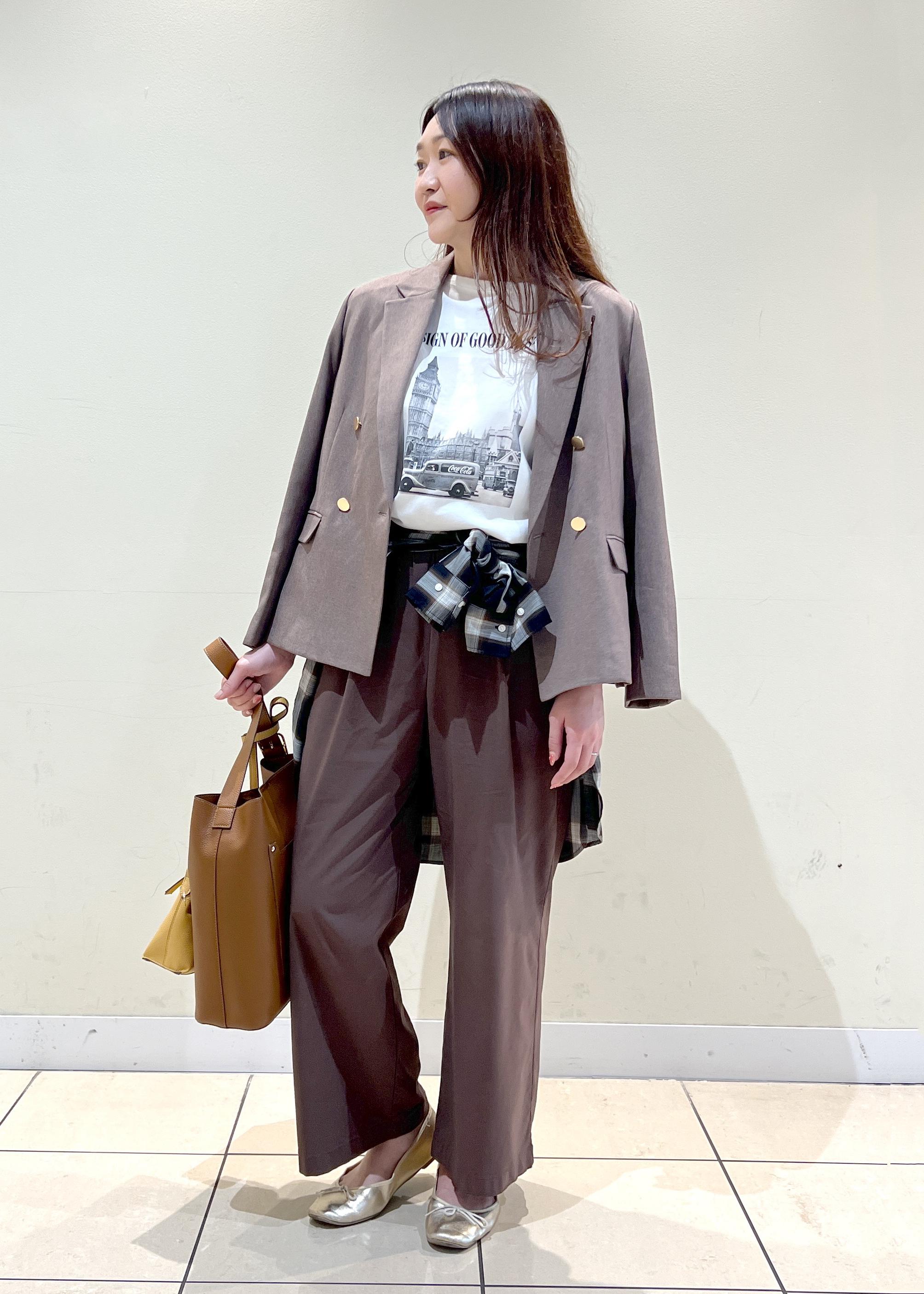 ROPE' PICNICのオンブレチェックシャツ/UVケアを使ったコーディネートを紹介します。｜Rakuten Fashion(楽天ファッション／旧楽天ブランドアベニュー)6210778