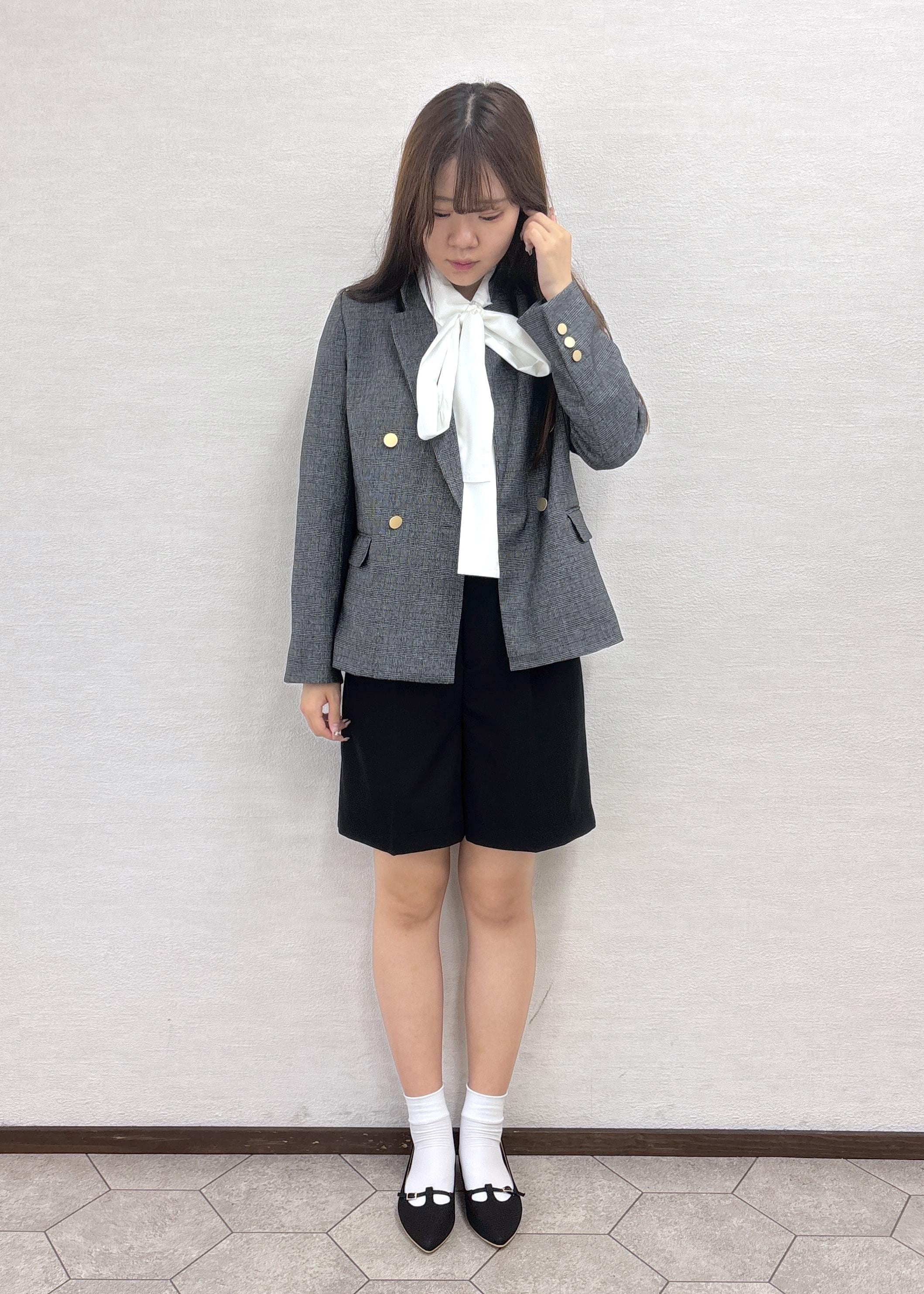 ROPE' PICNICのレディハンサムシリーズ ウールライク金ボタンジャケット(半裏地)/セットアップ・通勤対応を使ったコーディネートを紹介します。｜Rakuten Fashion(楽天ファッション／旧楽天ブランドアベニュー)6210791