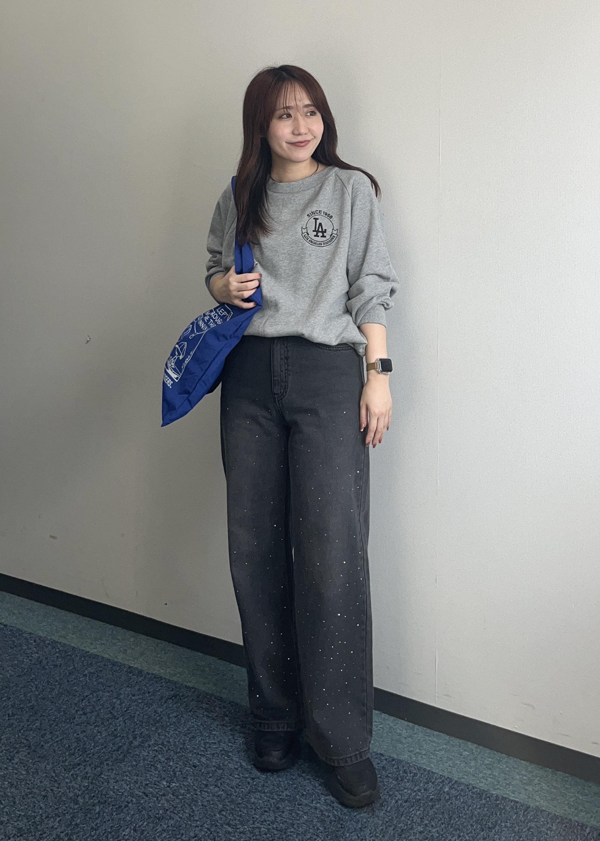 ROPE' PICNICの【PEANUTS*MLB COLLECTION by ROPE' PICNIC】オフショルスウェットを使ったコーディネートを紹介します。｜Rakuten Fashion(楽天ファッション／旧楽天ブランドアベニュー)6210980