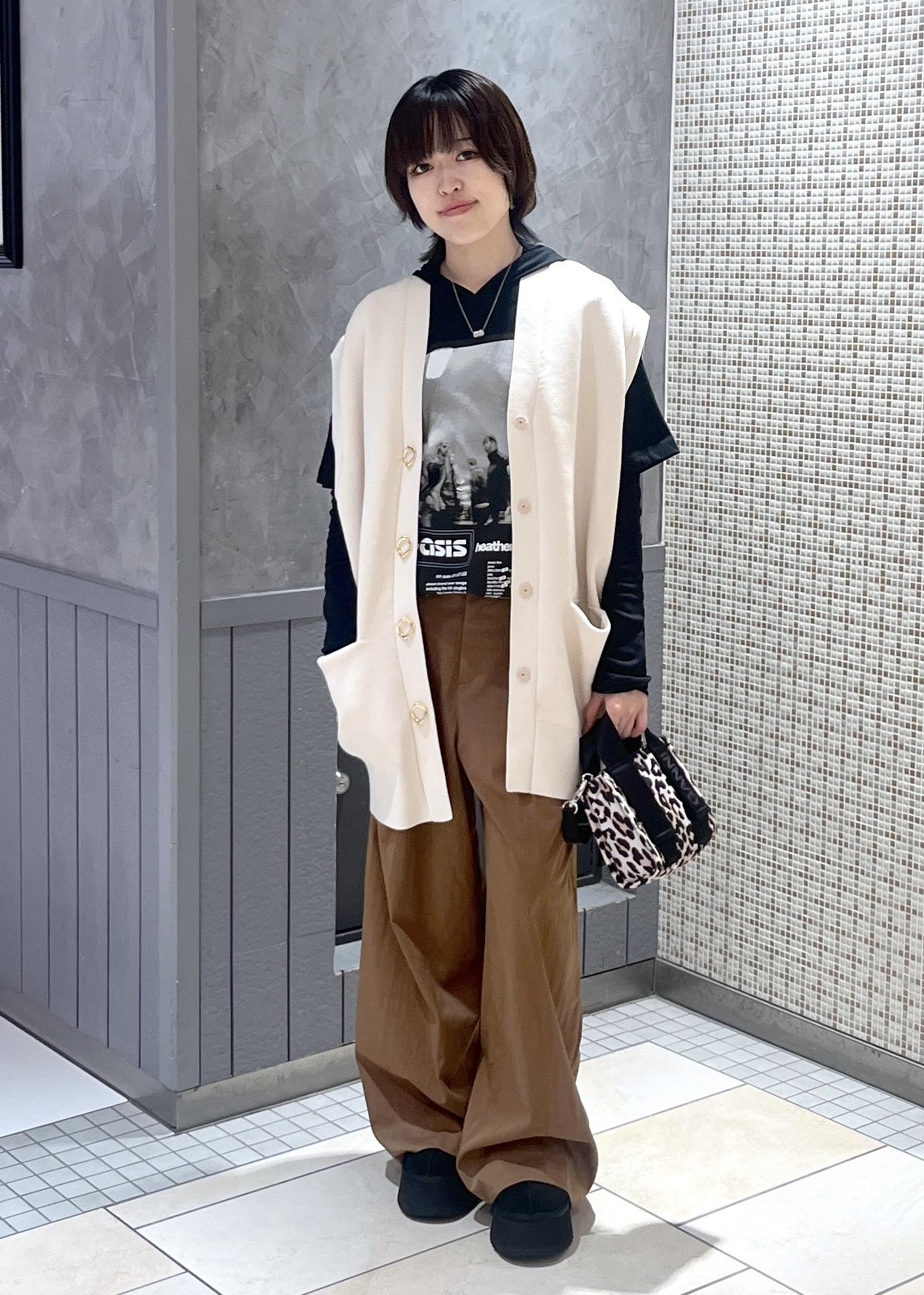 ADAM ET ROPE' | 【サステナブル】ミドルニットジレ | Rakuten Fashion