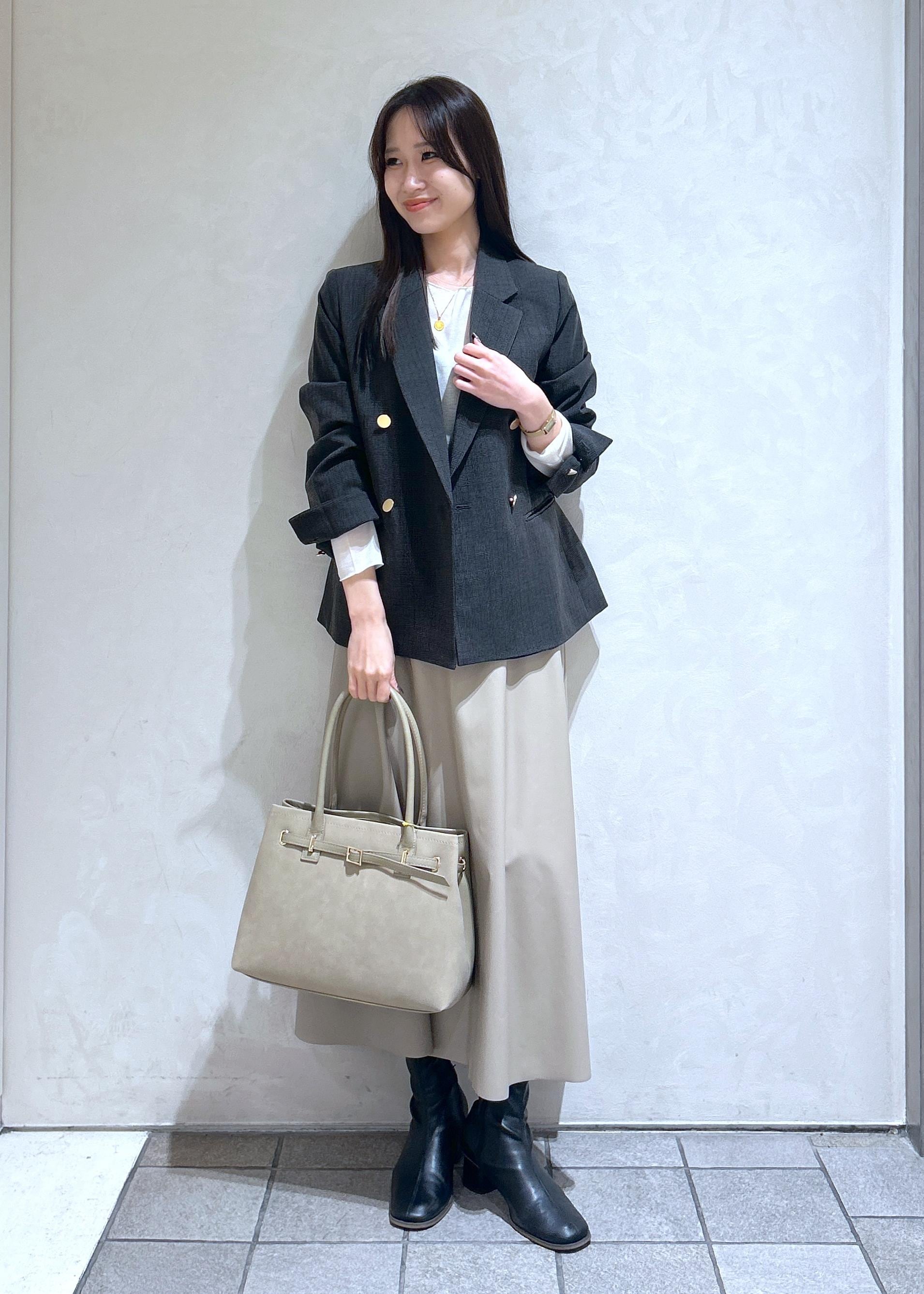 ROPE' PICNICのラメシアーリブカットソーを使ったコーディネートを紹介します。｜Rakuten Fashion(楽天ファッション／旧楽天ブランドアベニュー)6280026