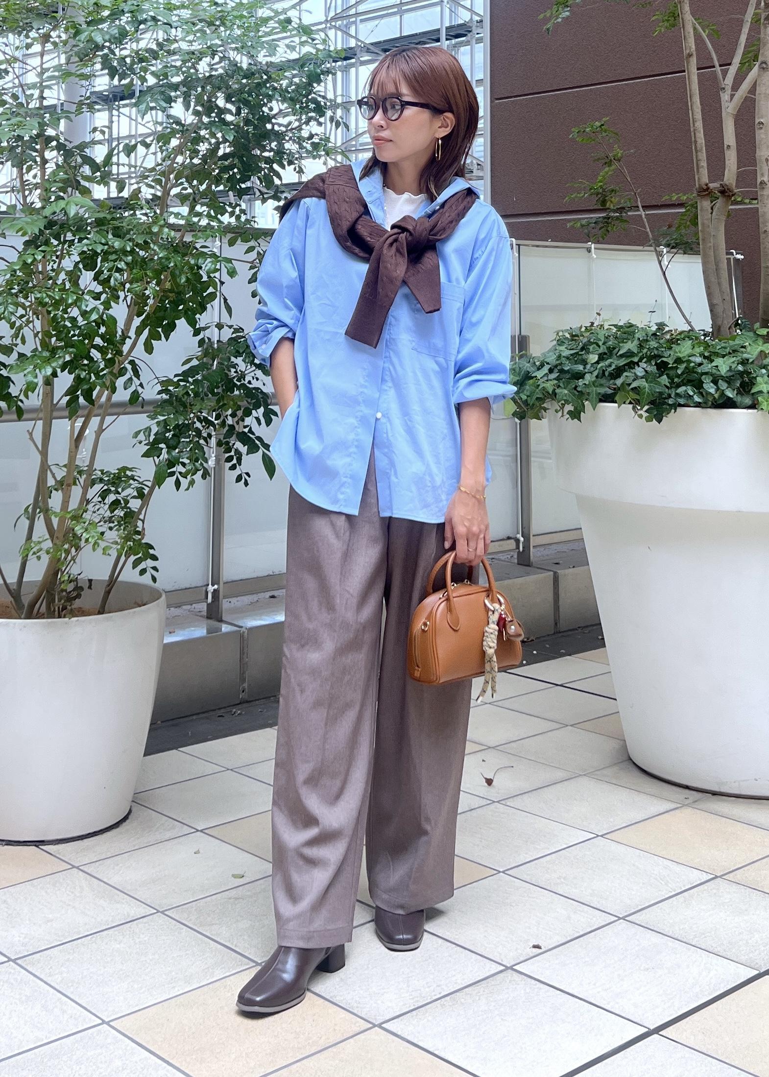 ROPE' PICNICのシャツフーディーを使ったコーディネートを紹介します。｜Rakuten Fashion(楽天ファッション／旧楽天ブランドアベニュー)6280138