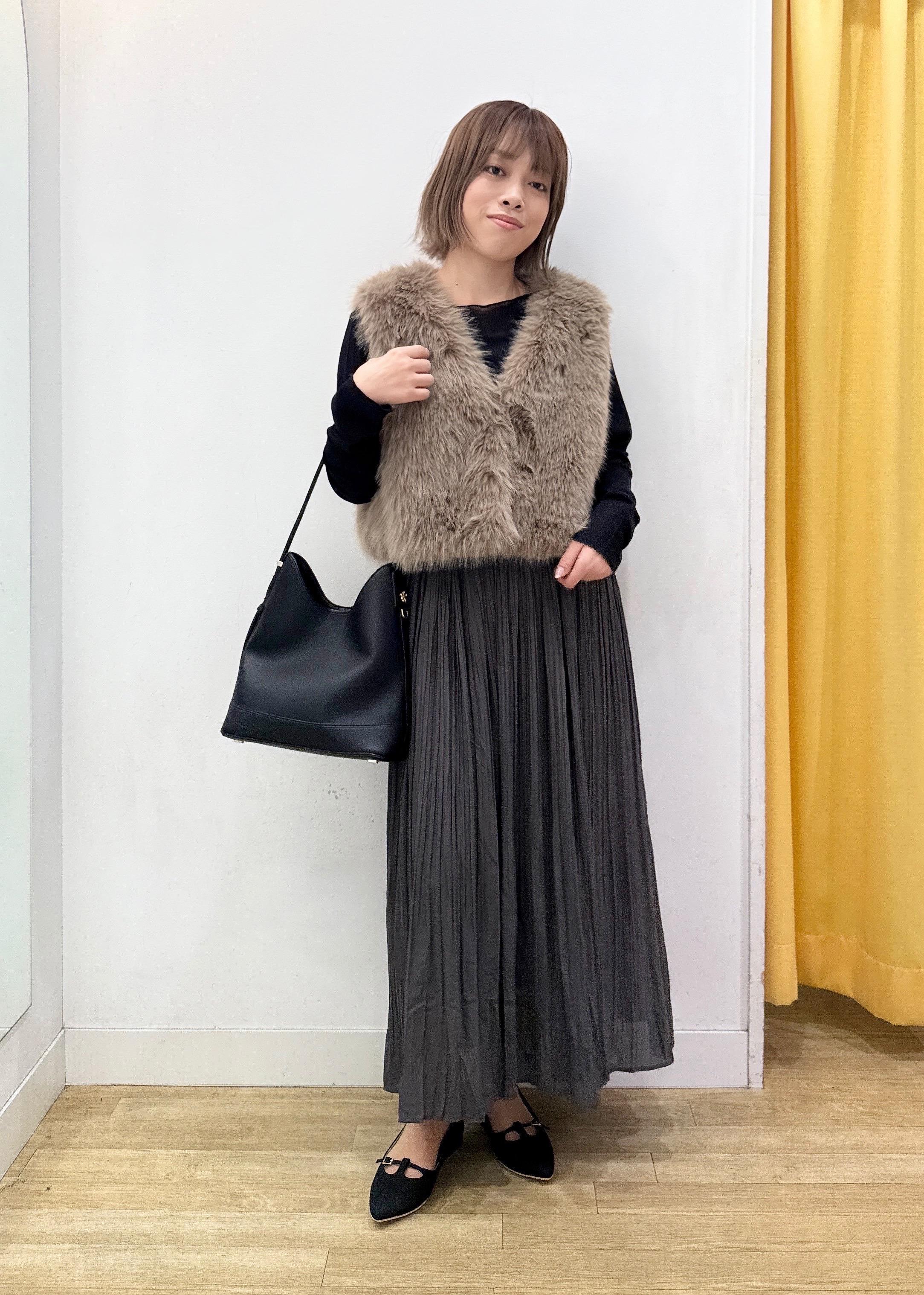 ROPE' PICNICのファーベストを使ったコーディネートを紹介します。｜Rakuten Fashion(楽天ファッション／旧楽天ブランドアベニュー)6280142