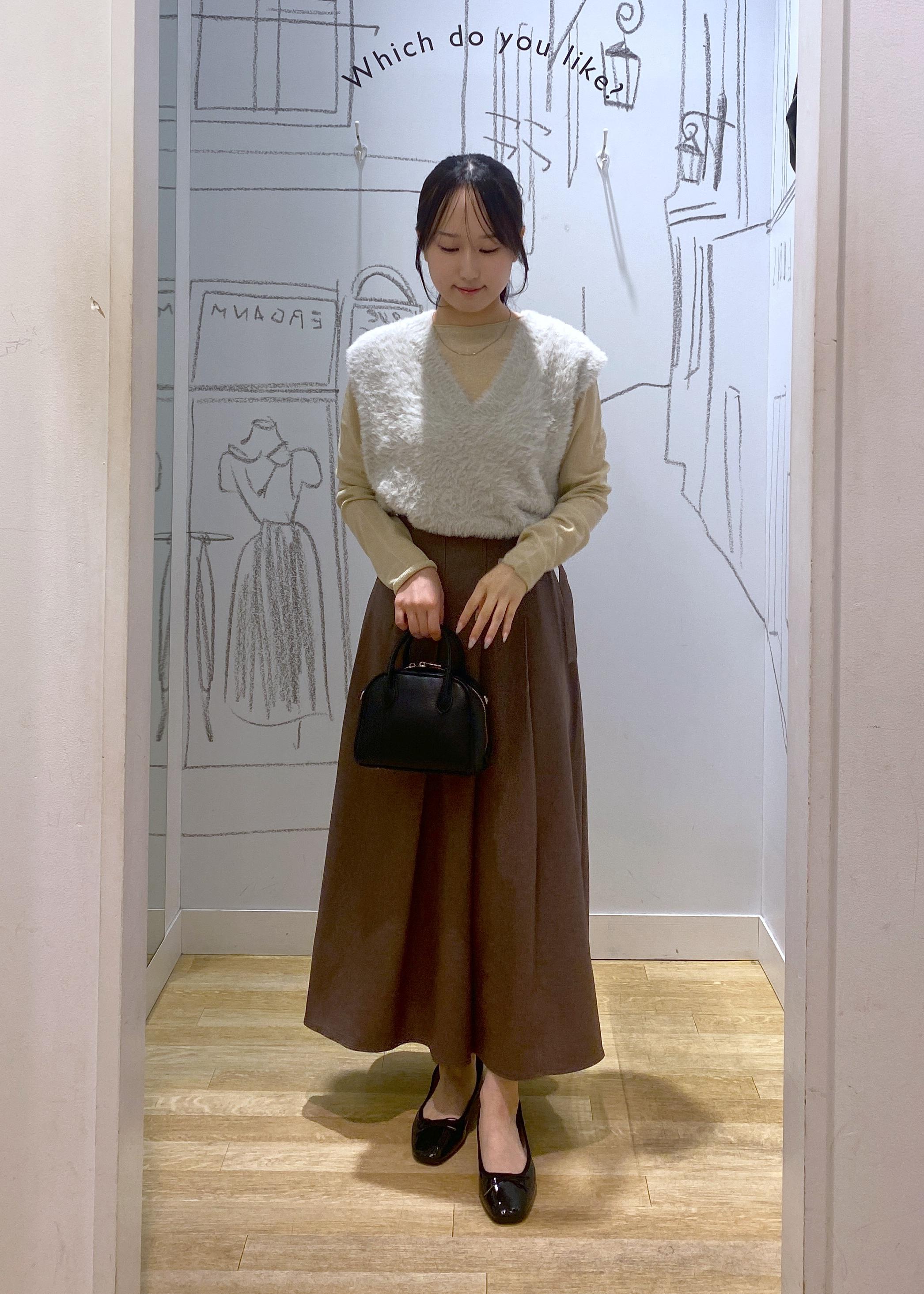 ROPE' PICNICのラメシアーリブカットソーを使ったコーディネートを紹介します。｜Rakuten Fashion(楽天ファッション／旧楽天ブランドアベニュー)6280150