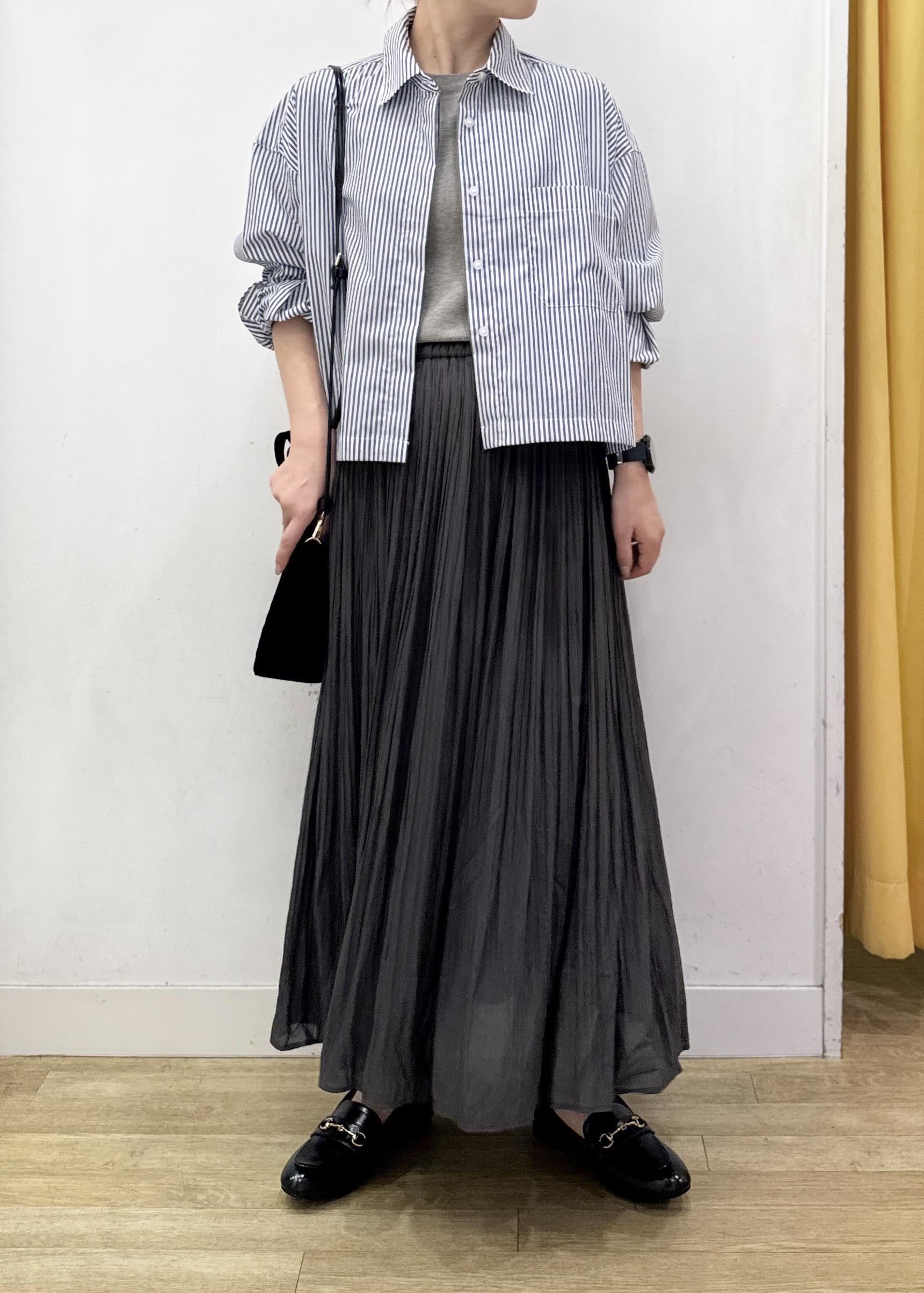 ROPE' PICNICのベーシッククロップドシャツ/イージーケアを使ったコーディネートを紹介します。｜Rakuten Fashion(楽天ファッション／旧楽天ブランドアベニュー)6280168