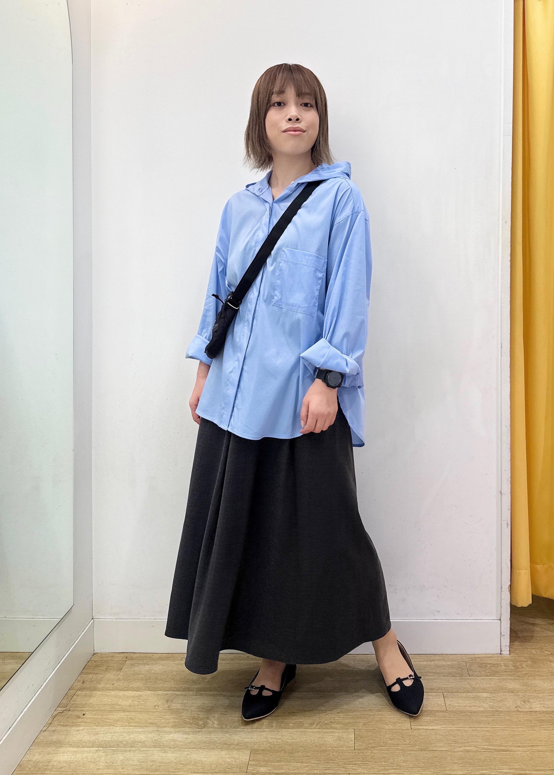 ROPE' PICNICのシャツフーディーを使ったコーディネートを紹介します。｜Rakuten Fashion(楽天ファッション／旧楽天ブランドアベニュー)6280208