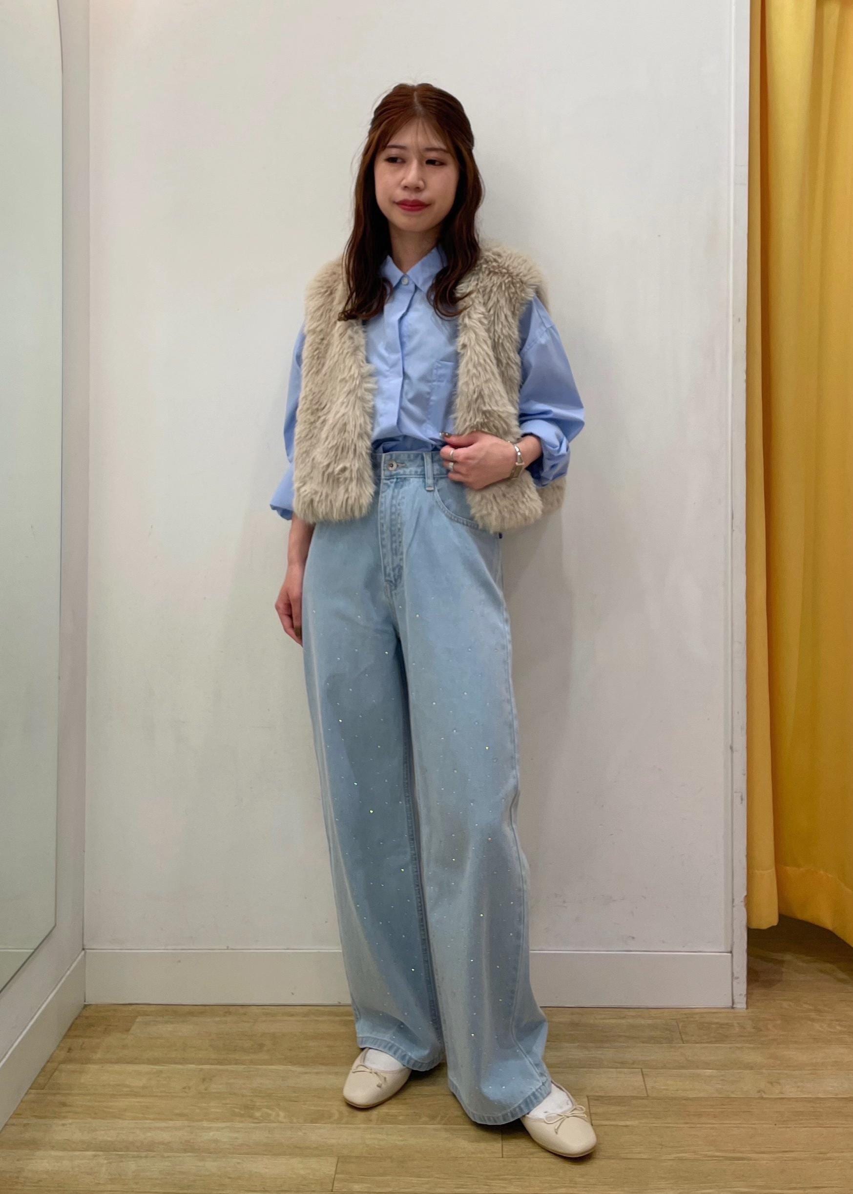 ROPE' PICNICのベーシッククロップドシャツ/イージーケアを使ったコーディネートを紹介します。｜Rakuten Fashion(楽天ファッション／旧楽天ブランドアベニュー)6280022