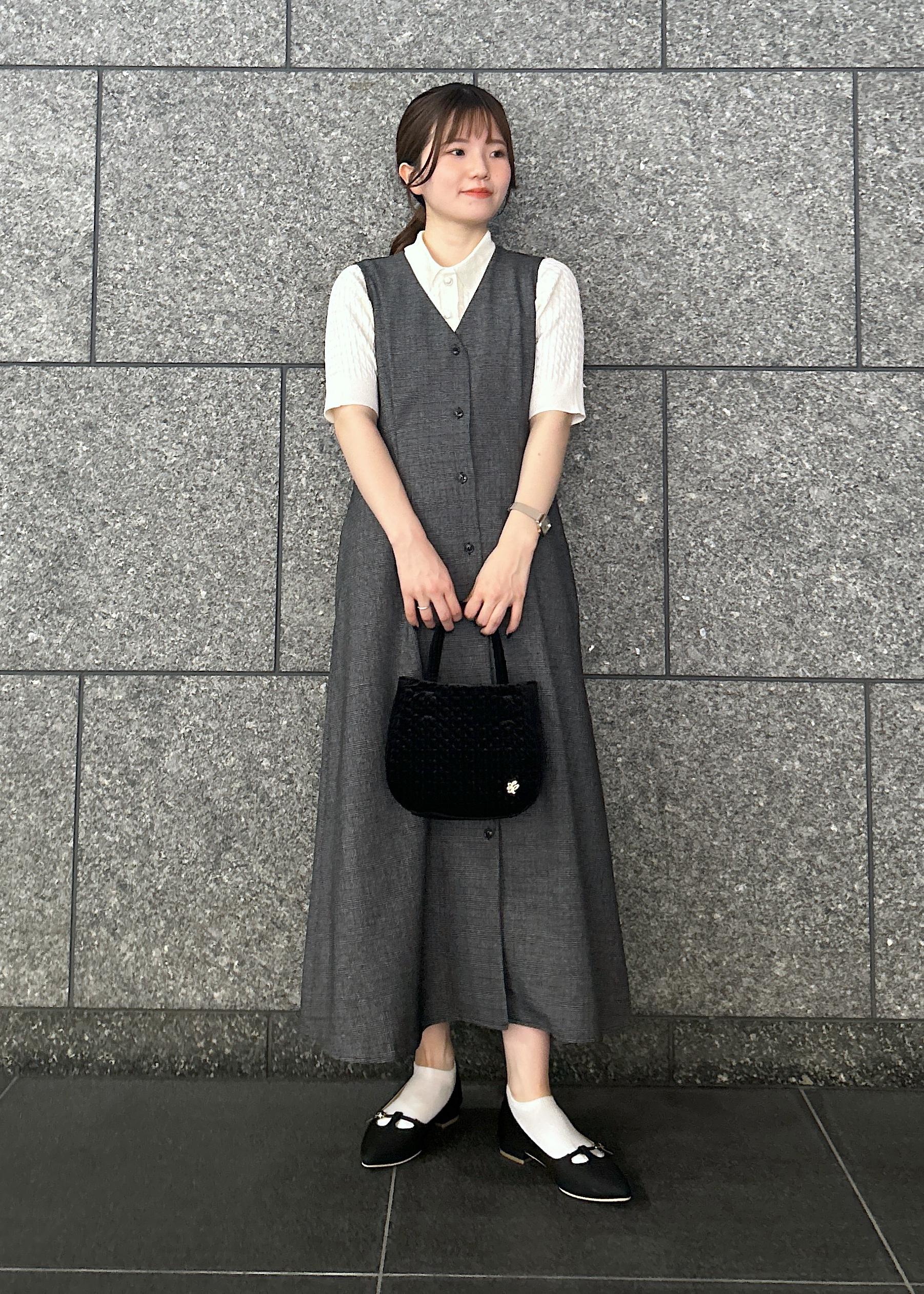 ROPE' PICNICのミニケーブルハーフスリーブニットポロシャツを使ったコーディネートを紹介します。｜Rakuten Fashion(楽天ファッション／旧楽天ブランドアベニュー)6280023