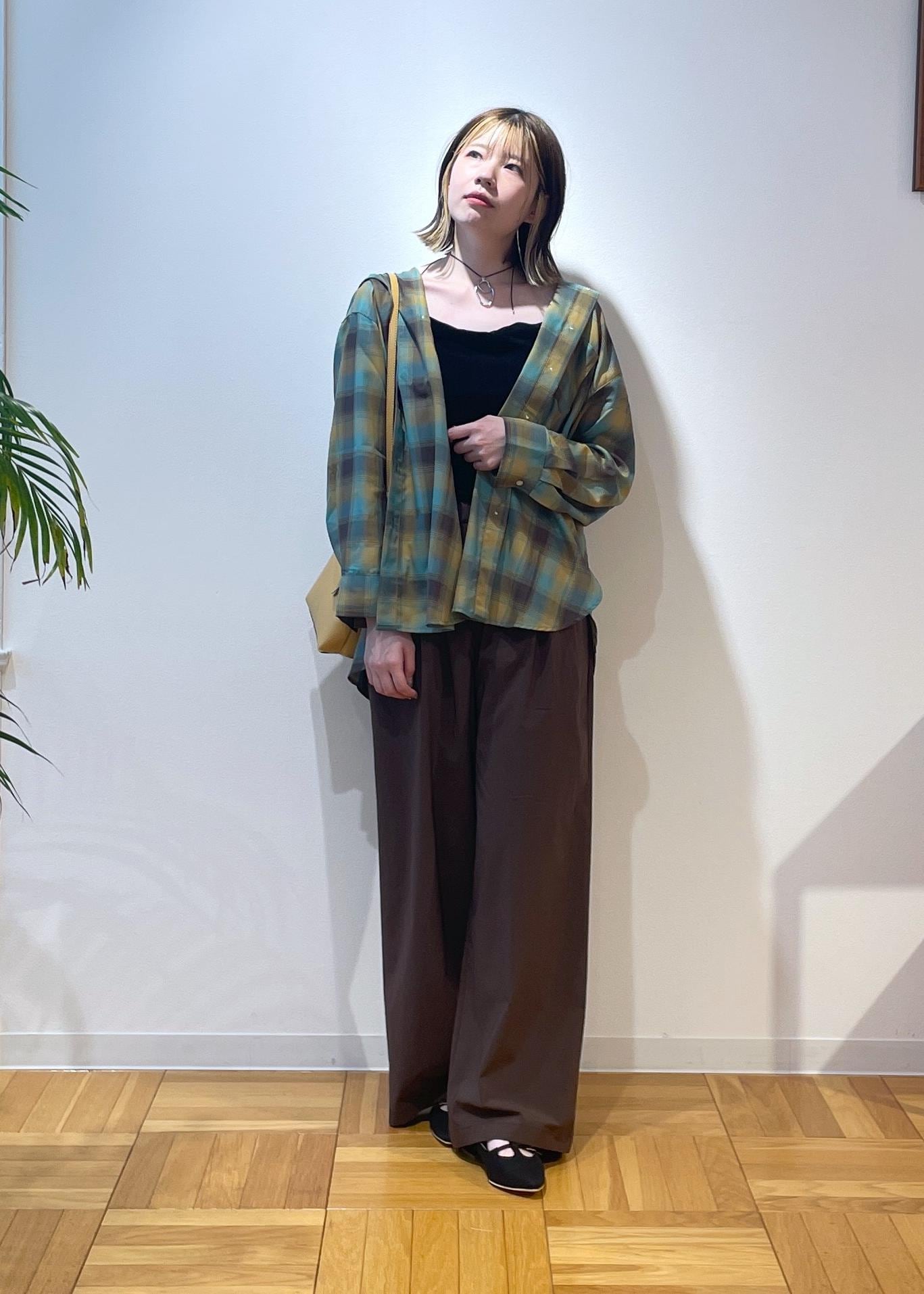 ROPE' PICNICのオンブレチェックシャツ/UVケアを使ったコーディネートを紹介します。｜Rakuten Fashion(楽天ファッション／旧楽天ブランドアベニュー)6280320