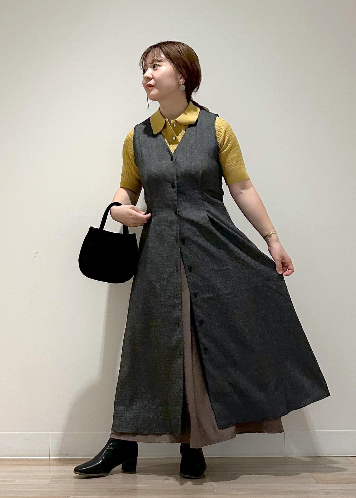 ROPE' PICNICのミニケーブルハーフスリーブニットポロシャツを使ったコーディネートを紹介します。｜Rakuten Fashion(楽天ファッション／旧楽天ブランドアベニュー)6280323