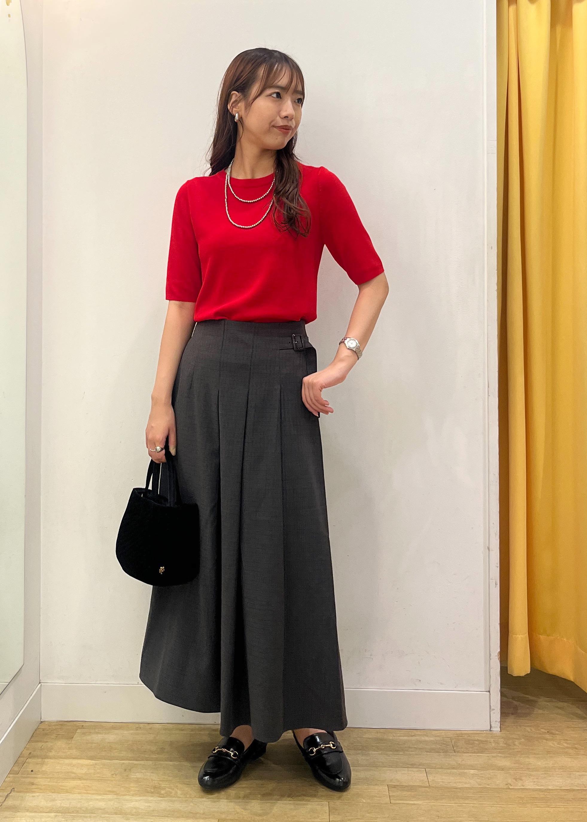 ROPE' PICNICの【UVカット・接触冷感・イージーケア】八方映えニット ハーフスリーブサマーニット/新色追加を使ったコーディネートを紹介します。｜Rakuten Fashion(楽天ファッション／旧楽天ブランドアベニュー)6280220