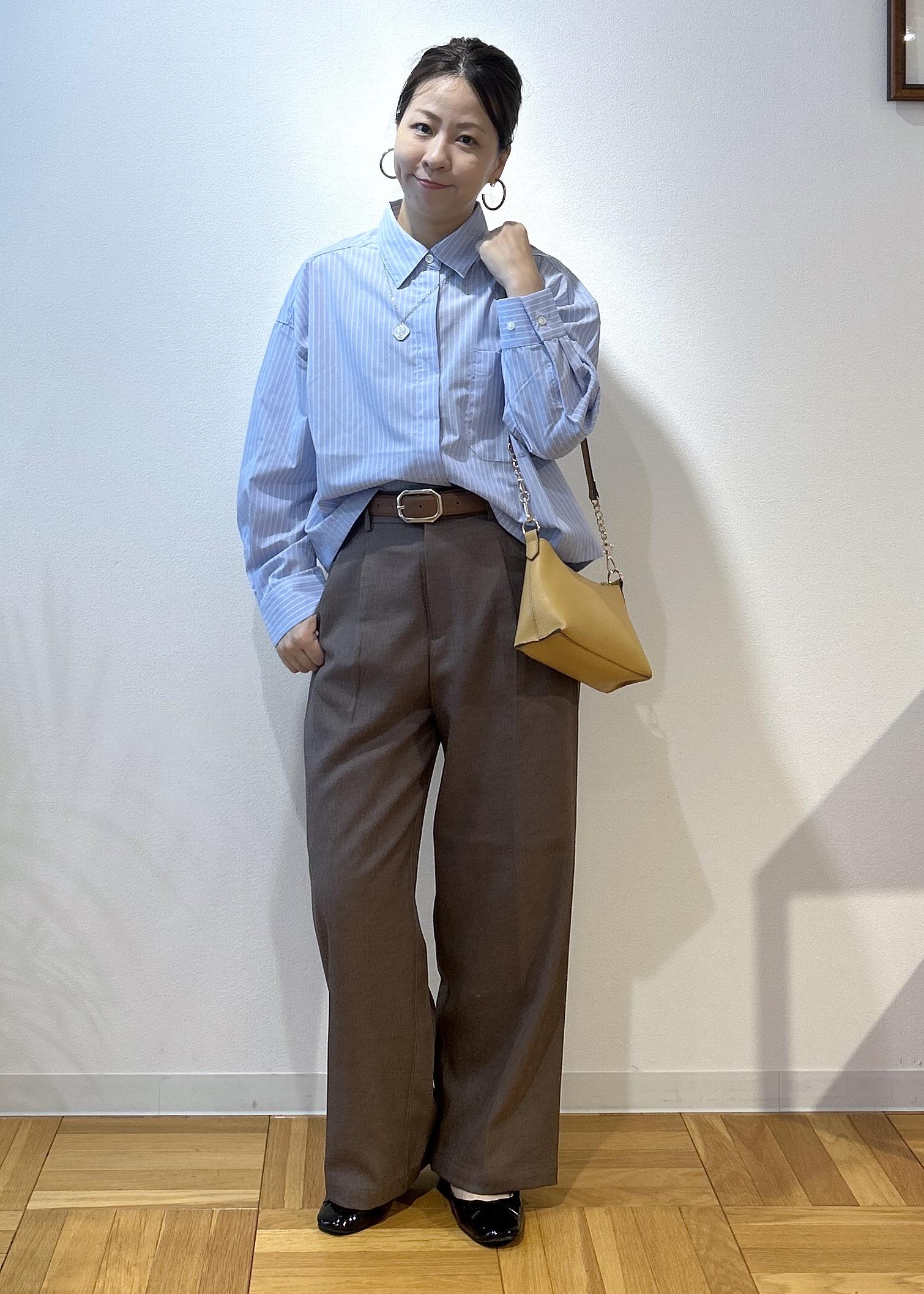 ROPE' PICNICのベーシッククロップドシャツ/イージーケアを使ったコーディネートを紹介します。｜Rakuten Fashion(楽天ファッション／旧楽天ブランドアベニュー)6280300