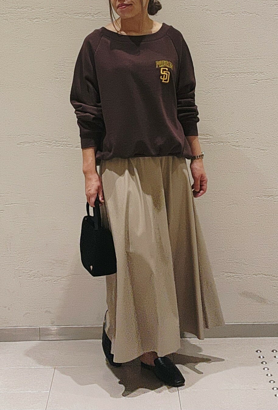 ROPE' PICNICの【PEANUTS*MLB COLLECTION by ROPE' PICNIC】オフショルスウェットを使ったコーディネートを紹介します。｜Rakuten Fashion(楽天ファッション／旧楽天ブランドアベニュー)6280239