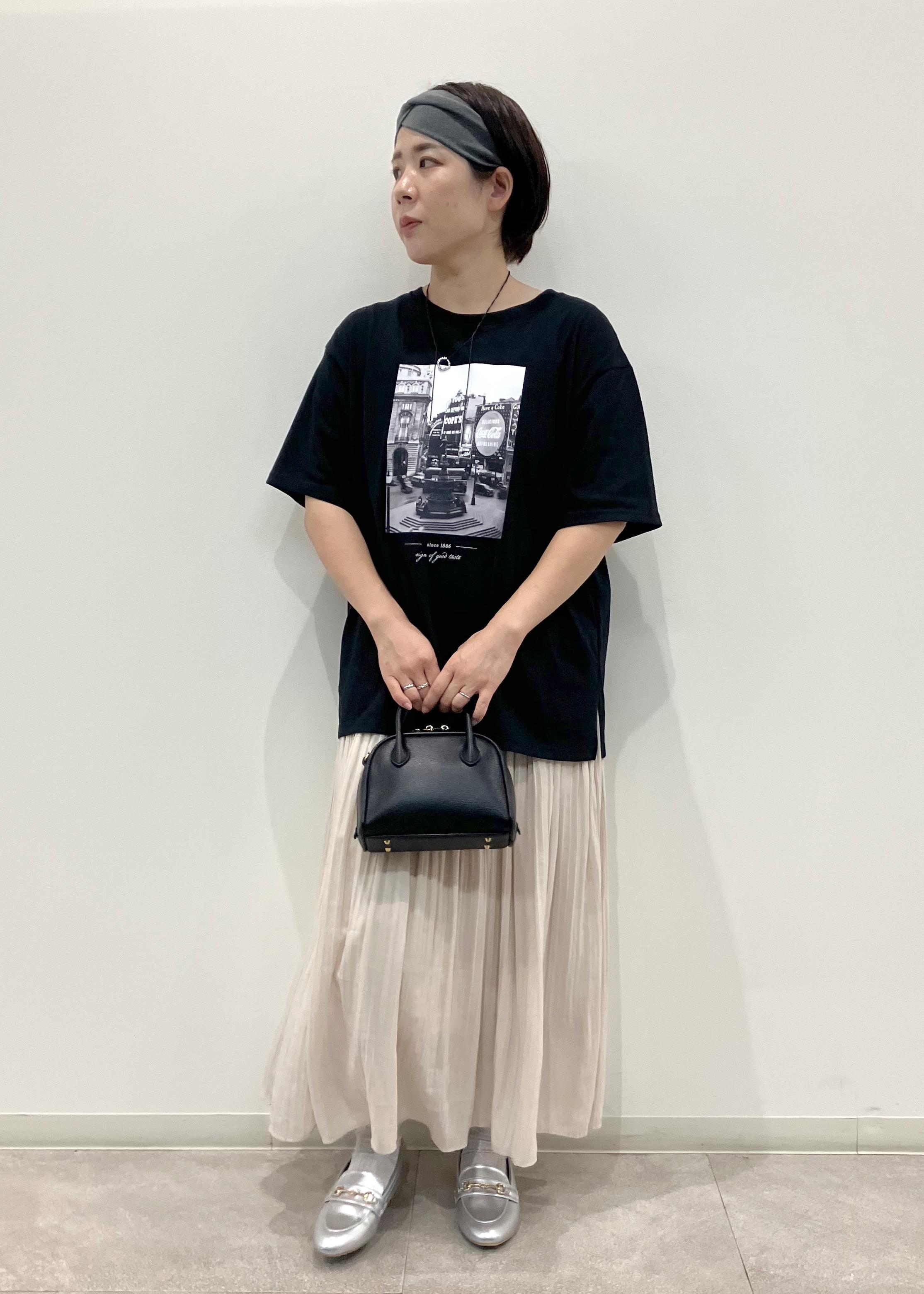 ROPE' PICNICの着丈が選べるエアリープリーツスカートを使ったコーディネートを紹介します。｜Rakuten Fashion(楽天ファッション／旧楽天ブランドアベニュー)6280240