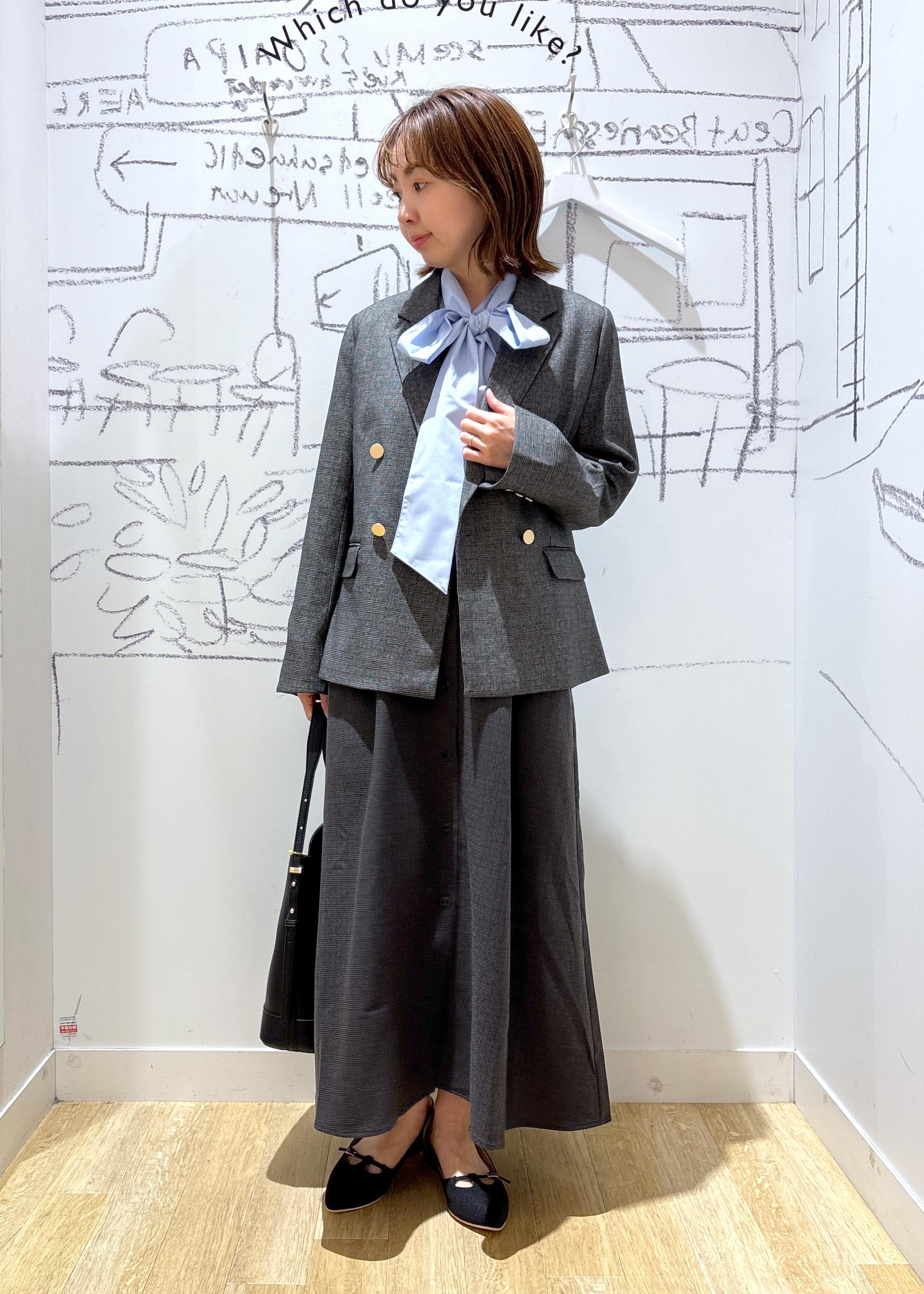 ROPE' PICNICの【防シワ】リボンフレンチスリーブシャツを使ったコーディネートを紹介します。｜Rakuten Fashion(楽天ファッション／旧楽天ブランドアベニュー)6280252