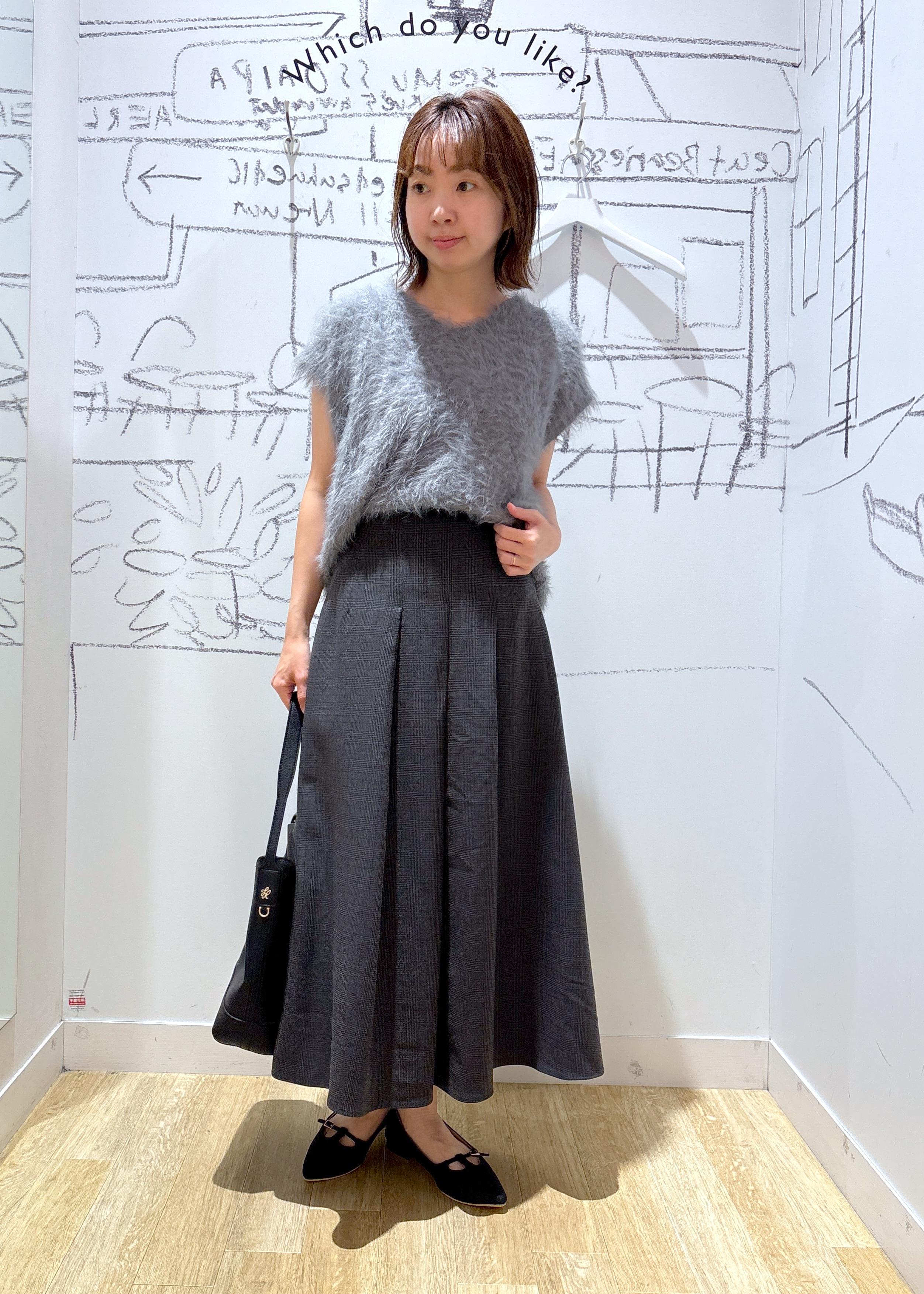 ROPE' PICNICのレディハンサムシリーズ ウールライクタックキルトスカート/セットアップ対応を使ったコーディネートを紹介します。｜Rakuten Fashion(楽天ファッション／旧楽天ブランドアベニュー)6280253