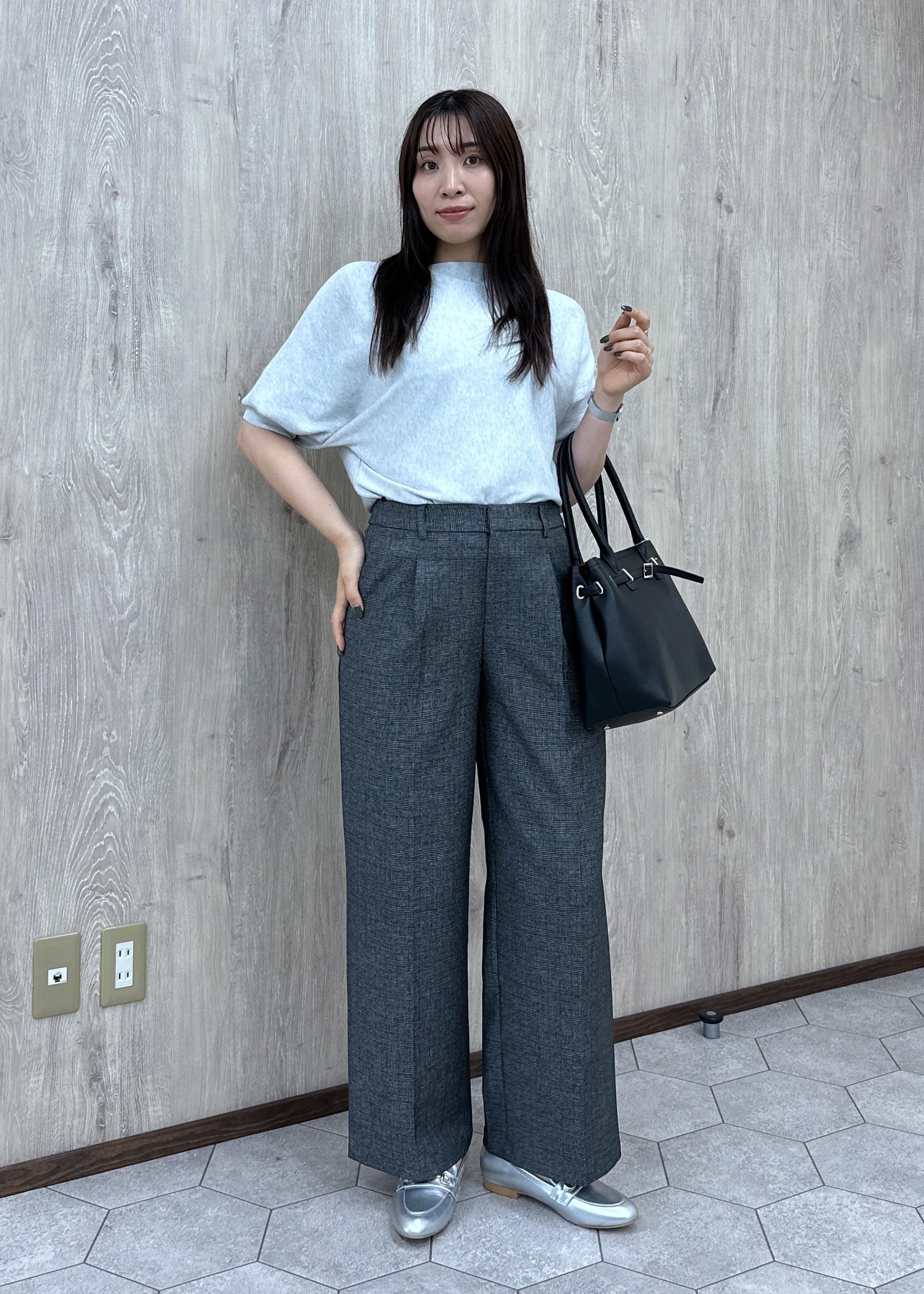ROPE' PICNICのラメ混ドルマン7分袖ニットを使ったコーディネートを紹介します。｜Rakuten Fashion(楽天ファッション／旧楽天ブランドアベニュー)6280262