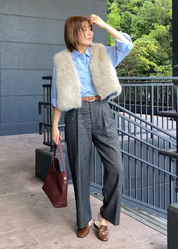 ROPE' PICNICのファーベストを使ったコーディネートを紹介します。｜Rakuten Fashion(楽天ファッション／旧楽天ブランドアベニュー)6280263