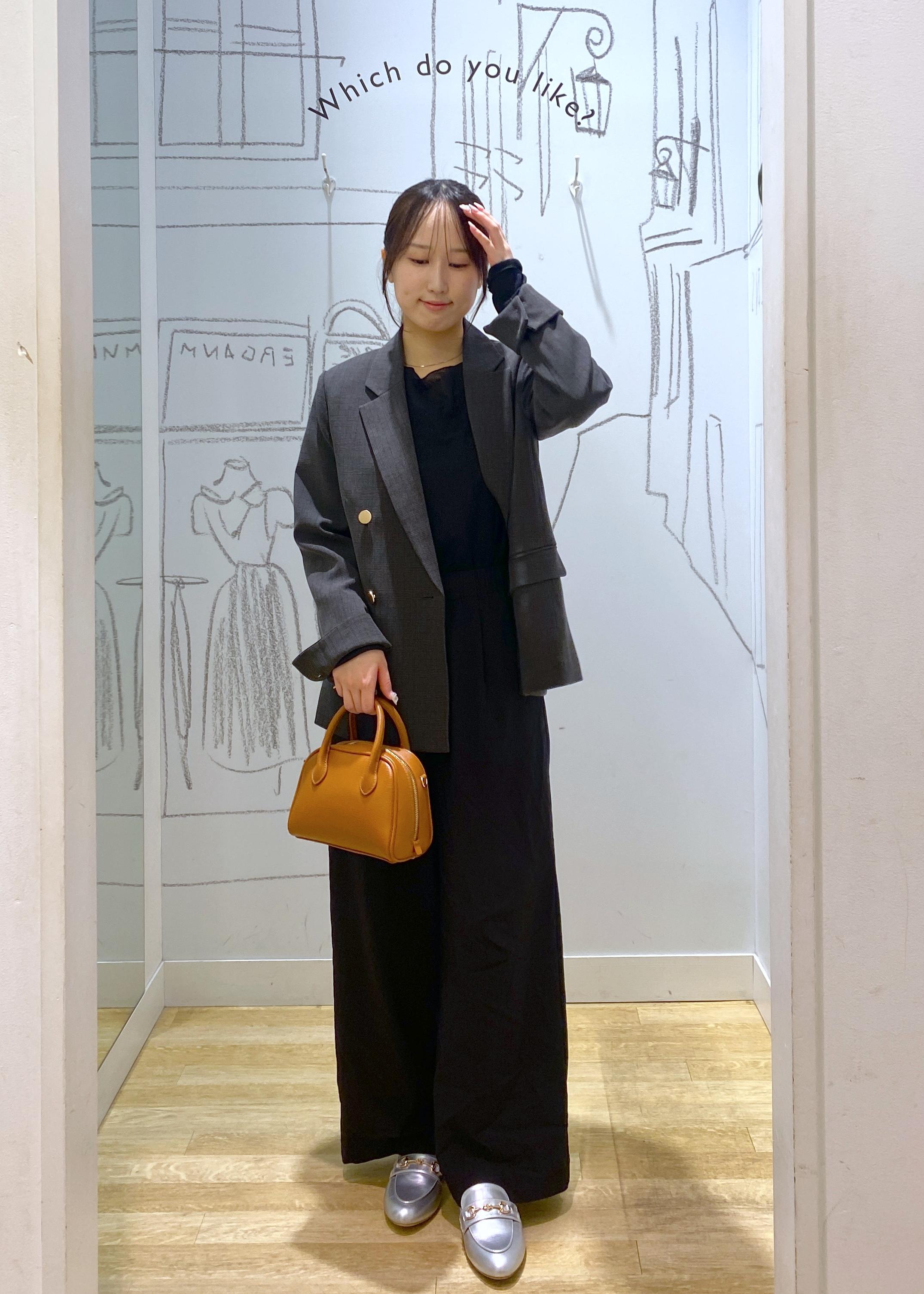 ROPE' PICNICのレディハンサムシリーズ ウールライク金ボタンジャケット(半裏地)/セットアップ・通勤対応を使ったコーディネートを紹介します。｜Rakuten Fashion(楽天ファッション／旧楽天ブランドアベニュー)6280295