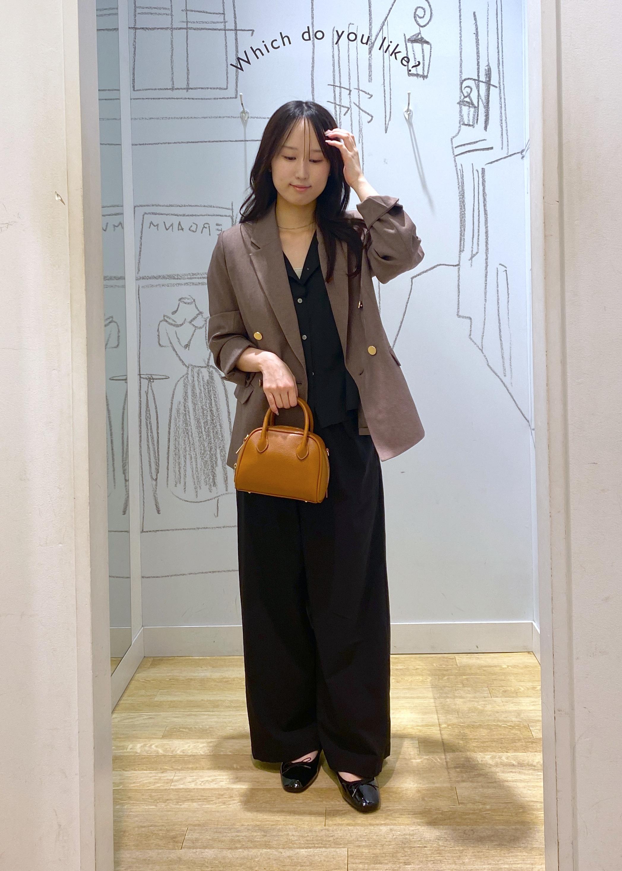 ROPE' PICNICのレディハンサムシリーズ ウールライク金ボタンジャケット(半裏地)/セットアップ・通勤対応を使ったコーディネートを紹介します。｜Rakuten Fashion(楽天ファッション／旧楽天ブランドアベニュー)6280350