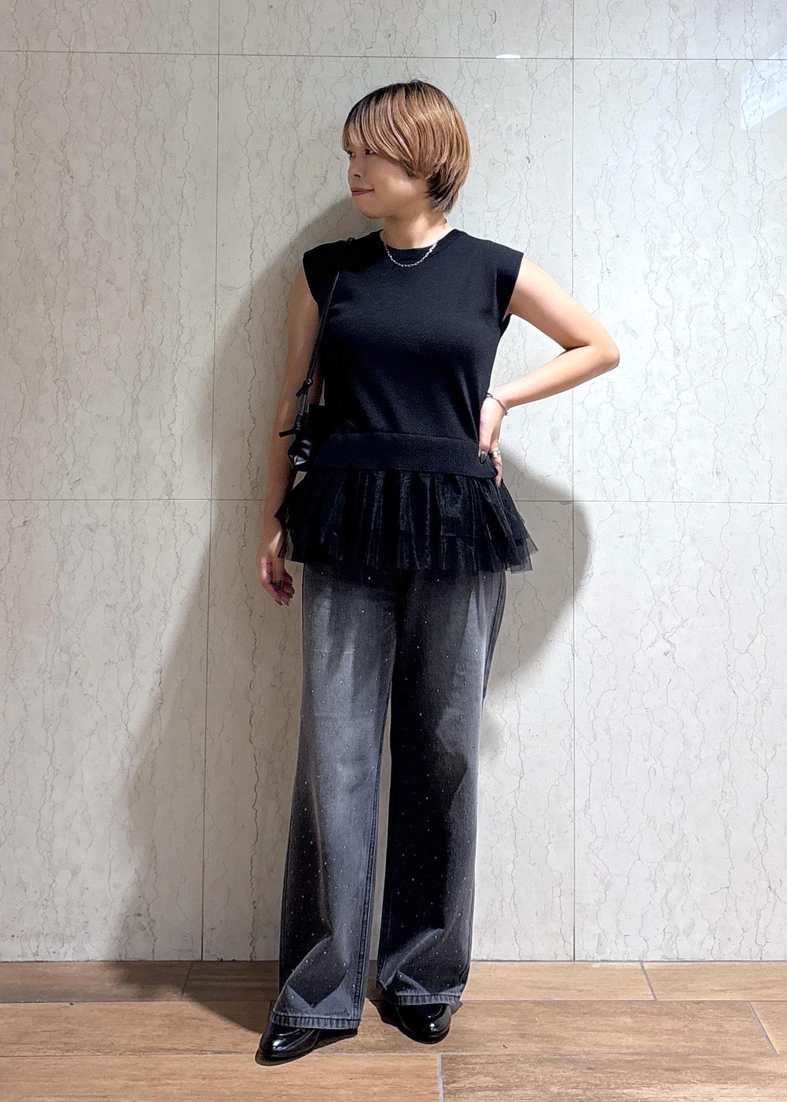 ROPE' PICNICのチュールドッキングプルオーバーを使ったコーディネートを紹介します。｜Rakuten Fashion(楽天ファッション／旧楽天ブランドアベニュー)6280368