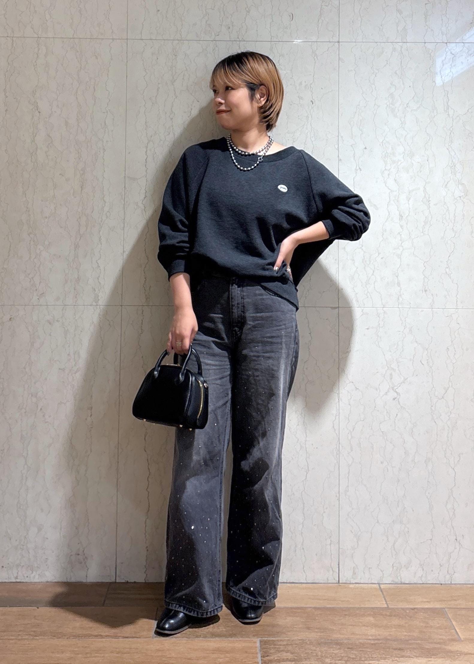 ROPE' PICNICの【PEANUTS*MLB COLLECTION by ROPE' PICNIC】オフショルスウェットを使ったコーディネートを紹介します。｜Rakuten Fashion(楽天ファッション／旧楽天ブランドアベニュー)6280339