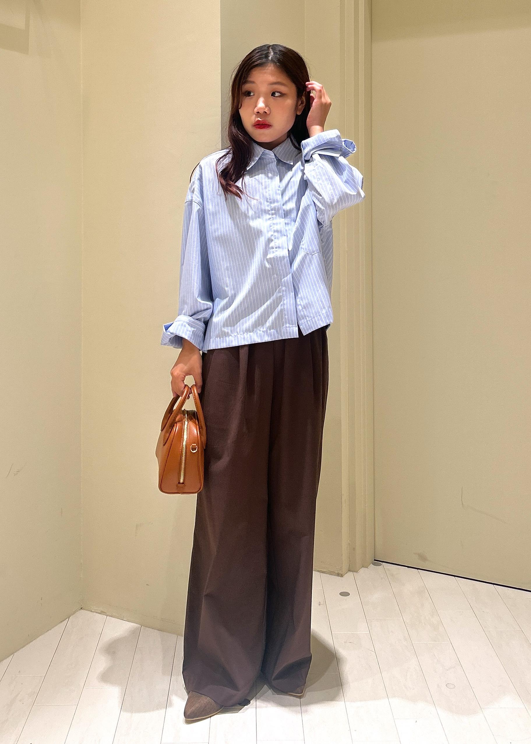 ROPE' PICNICのベーシッククロップドシャツ/イージーケアを使ったコーディネートを紹介します。｜Rakuten Fashion(楽天ファッション／旧楽天ブランドアベニュー)6280353