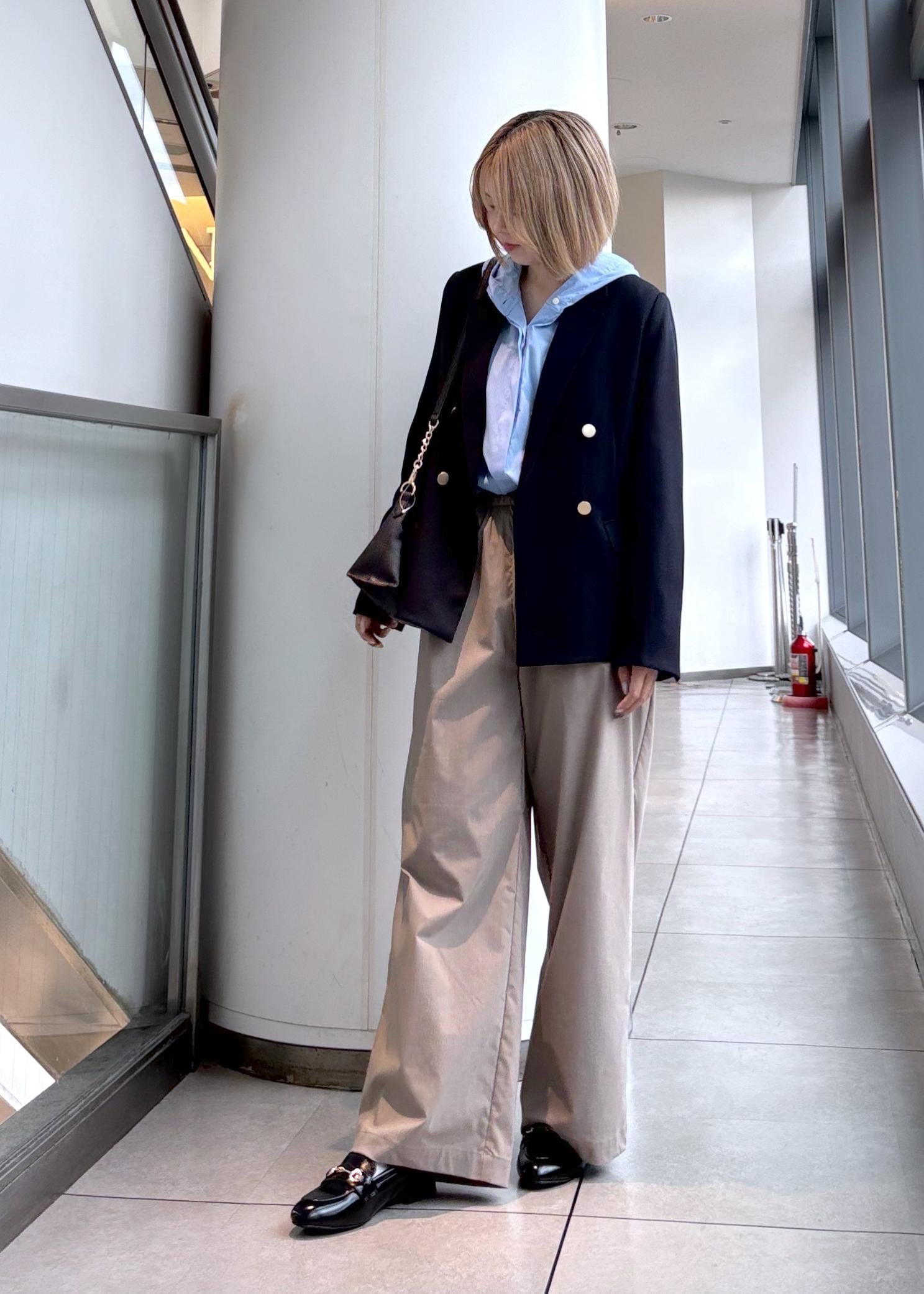 ROPE' PICNICのレディハンサムシリーズ ウールライク金ボタンジャケット(半裏地)/セットアップ・通勤対応を使ったコーディネートを紹介します。｜Rakuten Fashion(楽天ファッション／旧楽天ブランドアベニュー)6280125