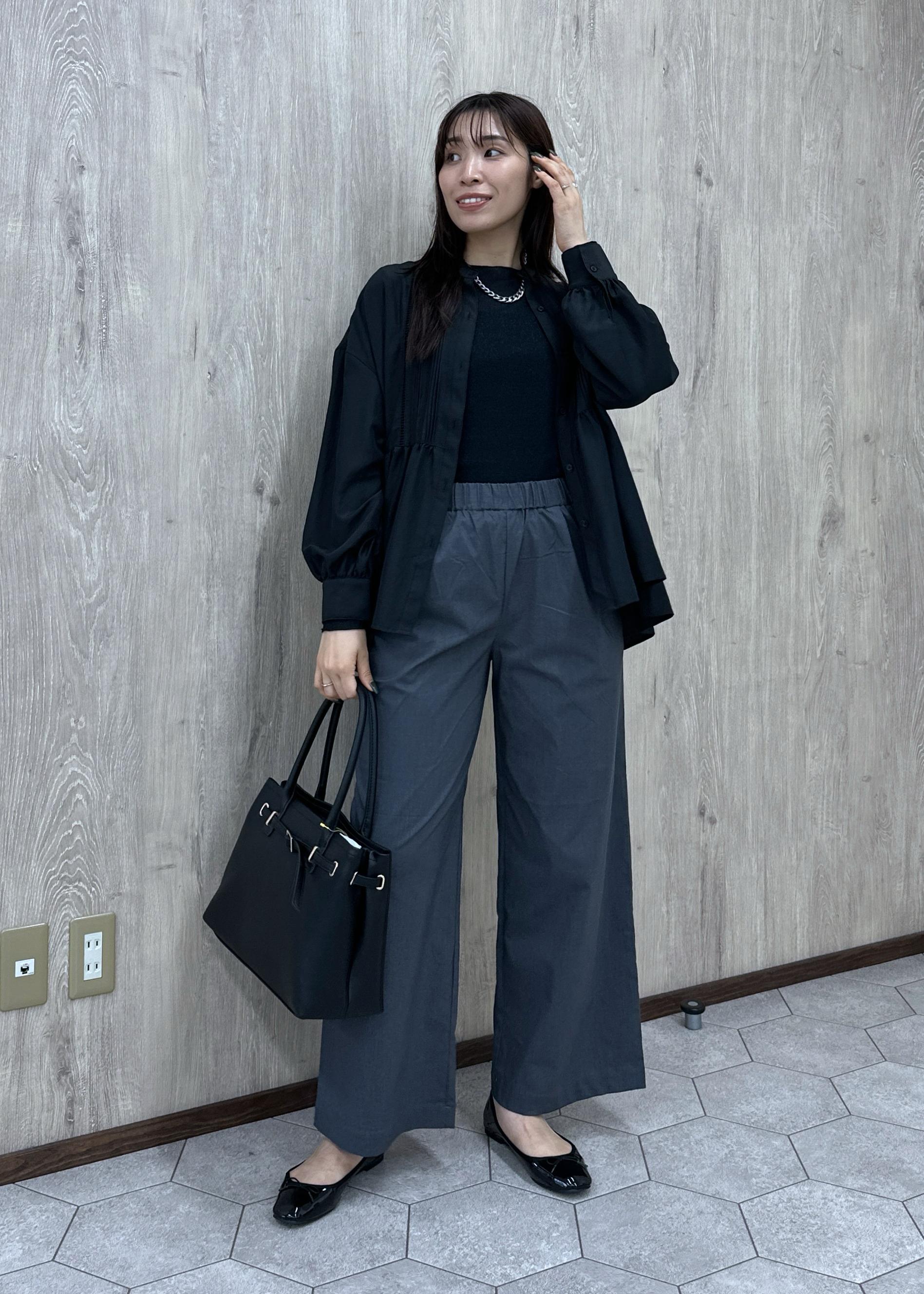 ROPE' PICNICの【UVケア・防シワ】羽織れるピンタックデザインペプラムシャツを使ったコーディネートを紹介します。｜Rakuten Fashion(楽天ファッション／旧楽天ブランドアベニュー)6280115
