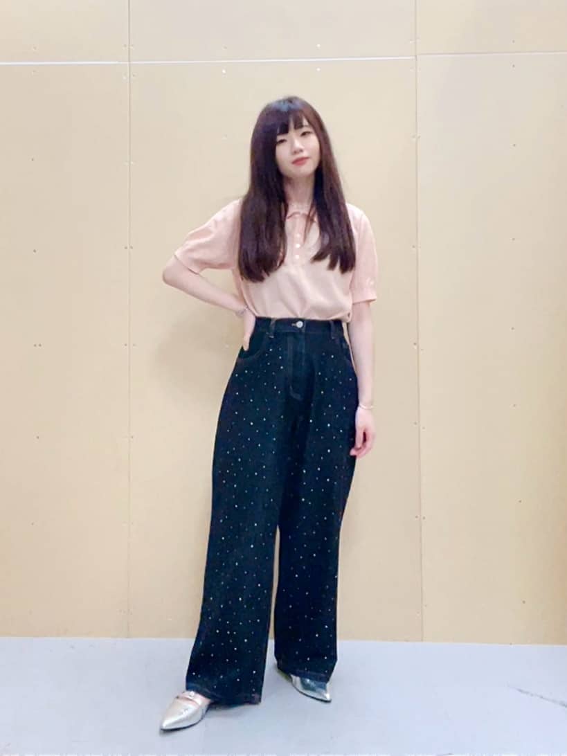 AMERICAN HOLICのRUPIS.ポインテッドTストラップミュールを使ったコーディネートを紹介します。｜Rakuten Fashion(楽天ファッション／旧楽天ブランドアベニュー)6145114