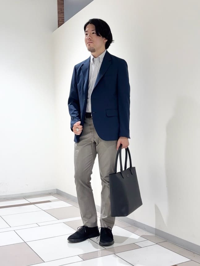 TAKEO KIKUCHIの【COOL CITY WEAR】アーバンクール ジャケット /接触冷感・吸水速乾を使ったコーディネートを紹介します。｜Rakuten Fashion(楽天ファッション／旧楽天ブランドアベニュー)6176629