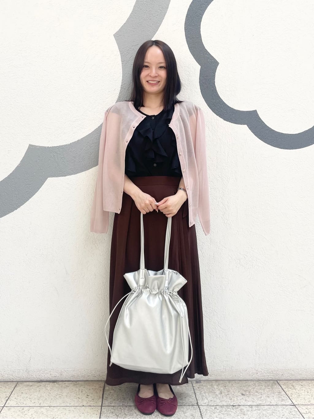 ITS'DEMO | 【軽量/A4対応】合皮巾着トート | Rakuten Fashion(楽天