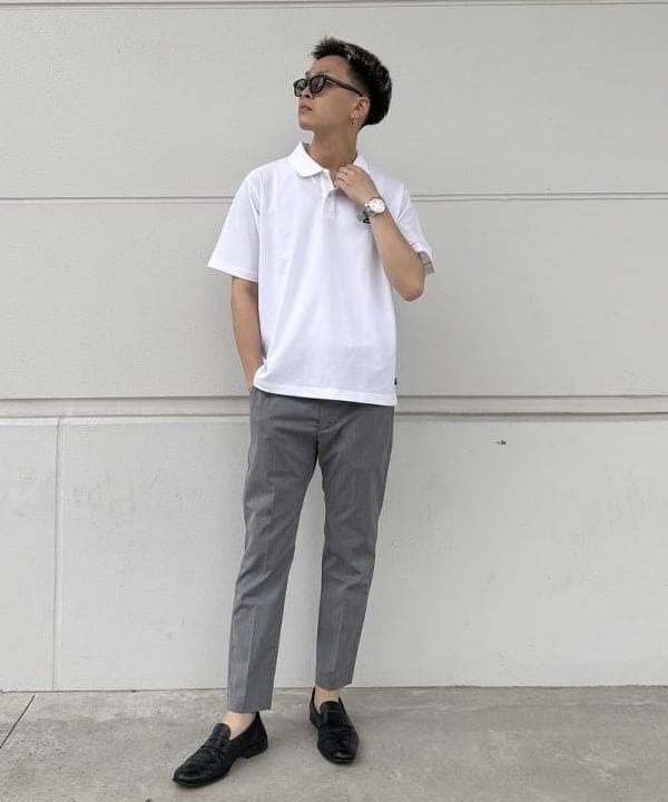 BEAMS HEARTのボスリントン フレーム グラスを使ったコーディネートを紹介します。｜Rakuten Fashion(楽天ファッション／旧楽天ブランドアベニュー)6178792